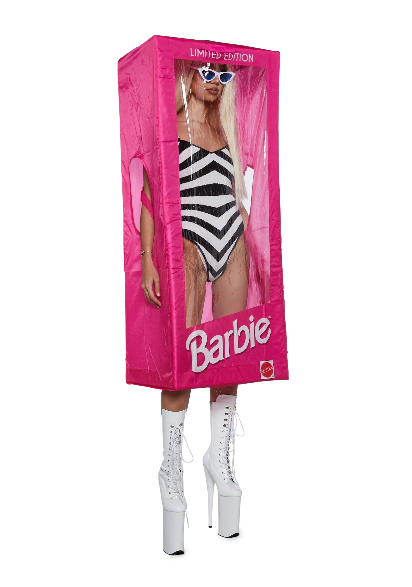 Halloween Barbie Box Costume Pink – Dolls Kill