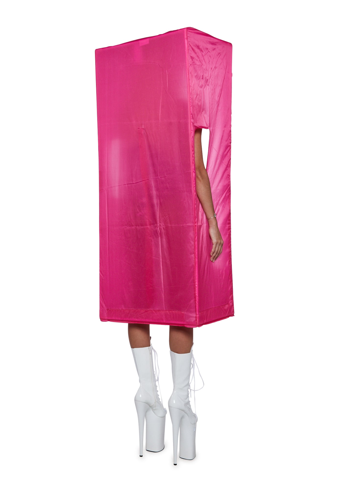 Halloween Barbie Box Costume Pink Dolls Kill