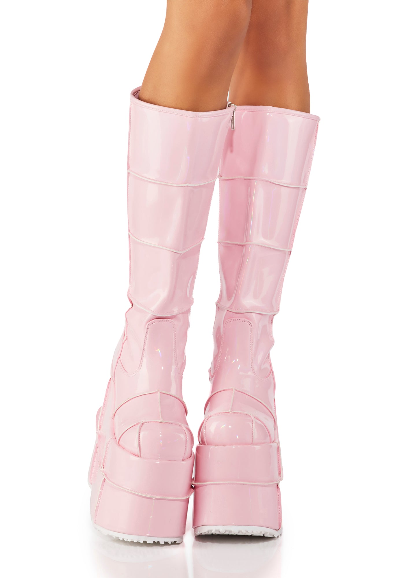 Demonia stack platform boots hotsell