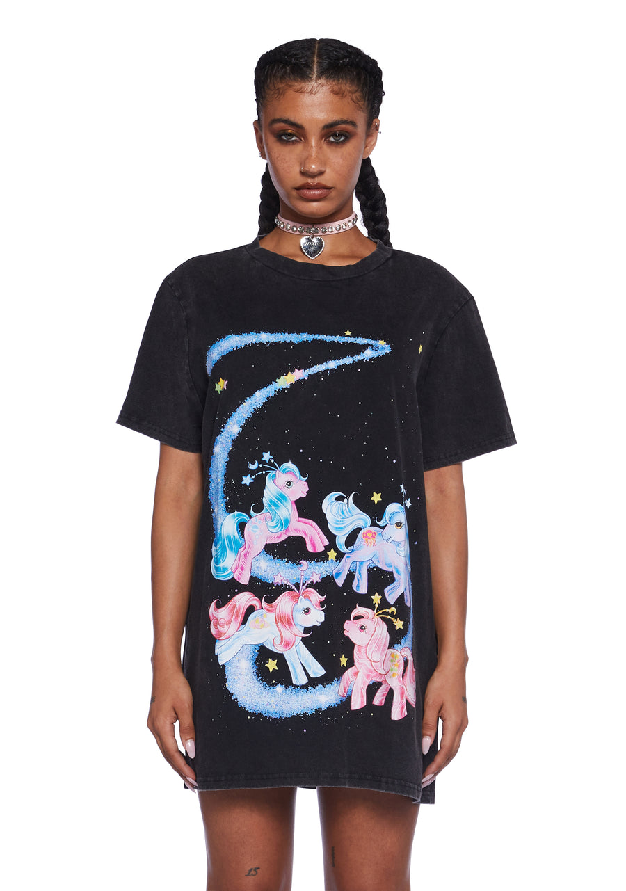 Galactic Traveler Oversized Graphic Tee