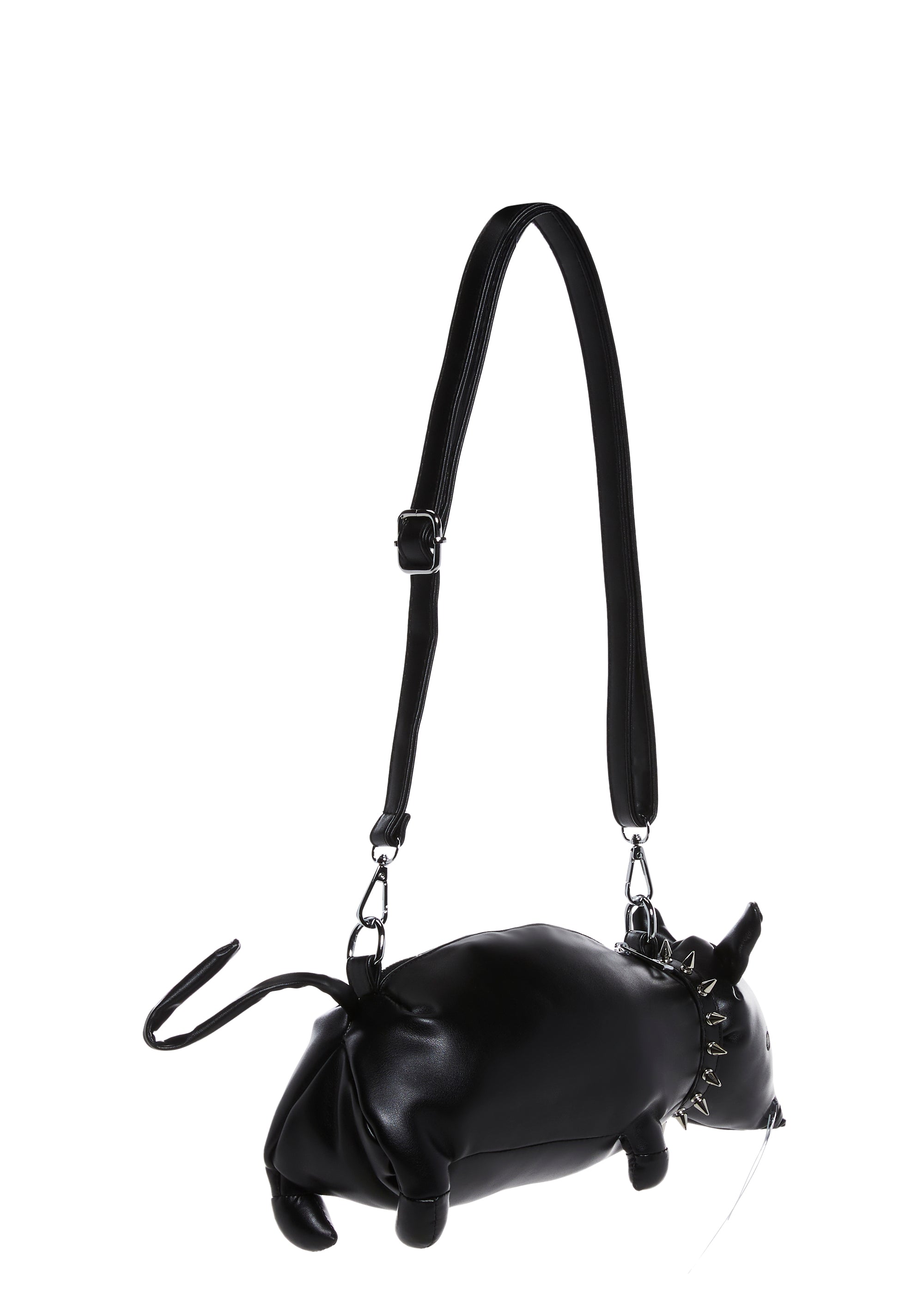 Widow Vegan Leather Rat Crossbody Purse Black – Dolls Kill