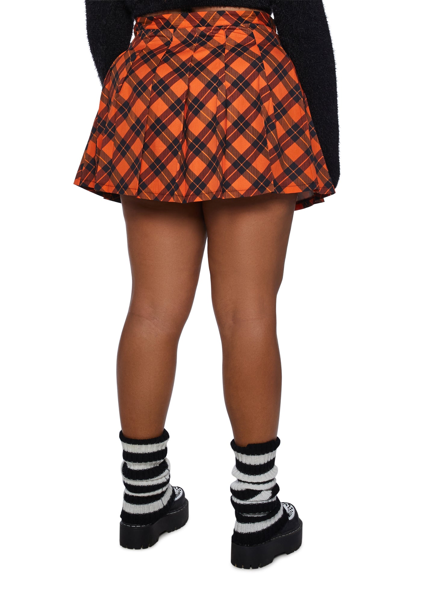 Teal Plaid High-Waist A-Line Mini Skirt | RW&CO.