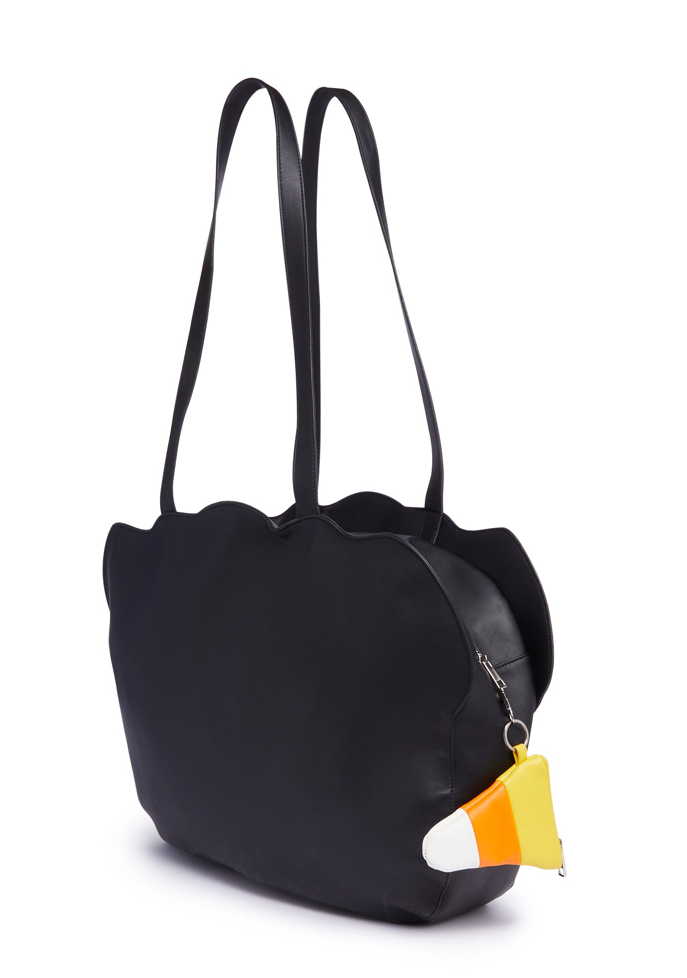 Trickz N Treatz Pumpkin Jack O Lantern Mega Tote - Black/Orange