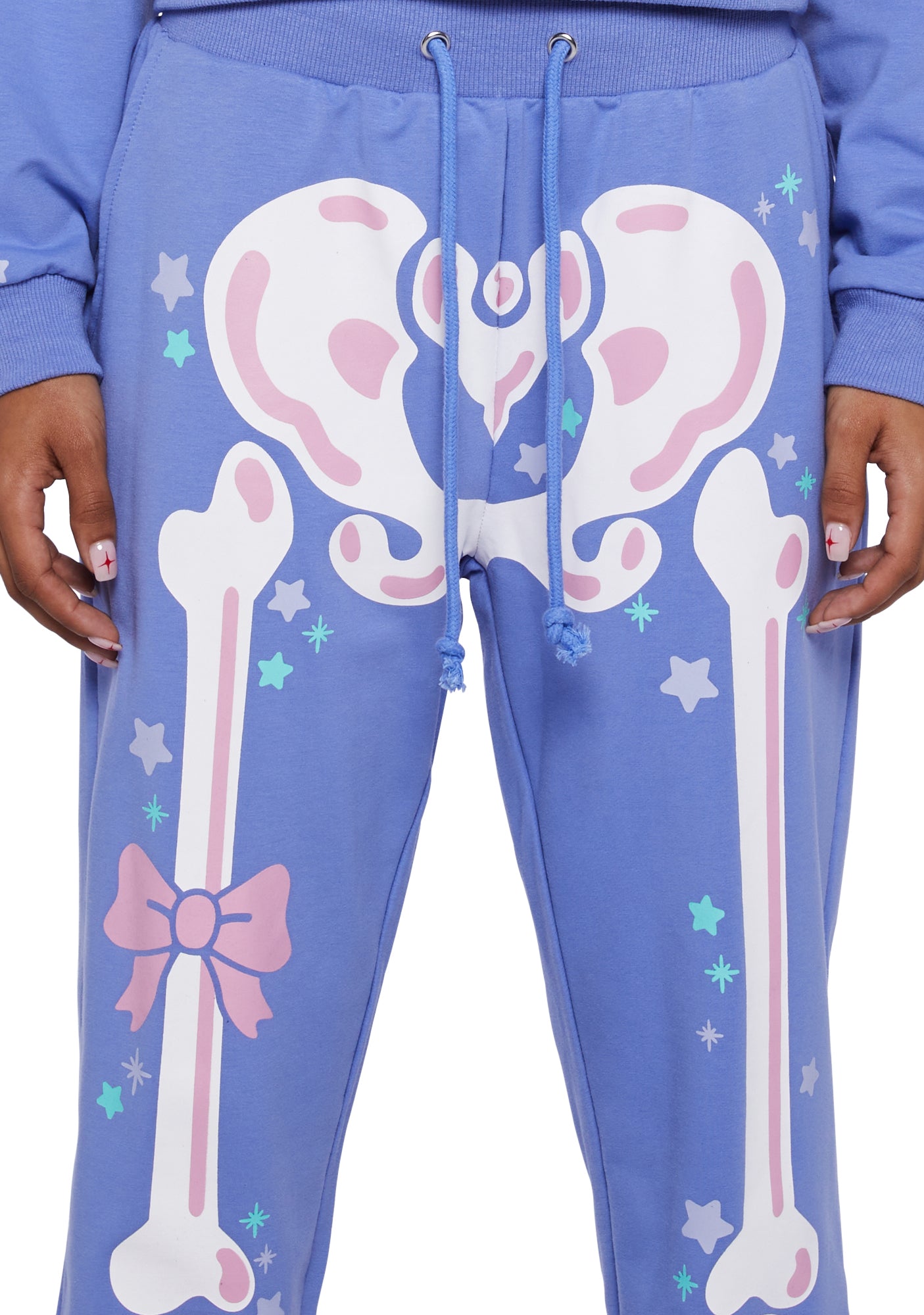 日本未入荷 Trickz N' Treatz - Wake The Dead Skeleton Joggers Trickz N Treatz Skeleton Renaissance Art Print Sweatpants
