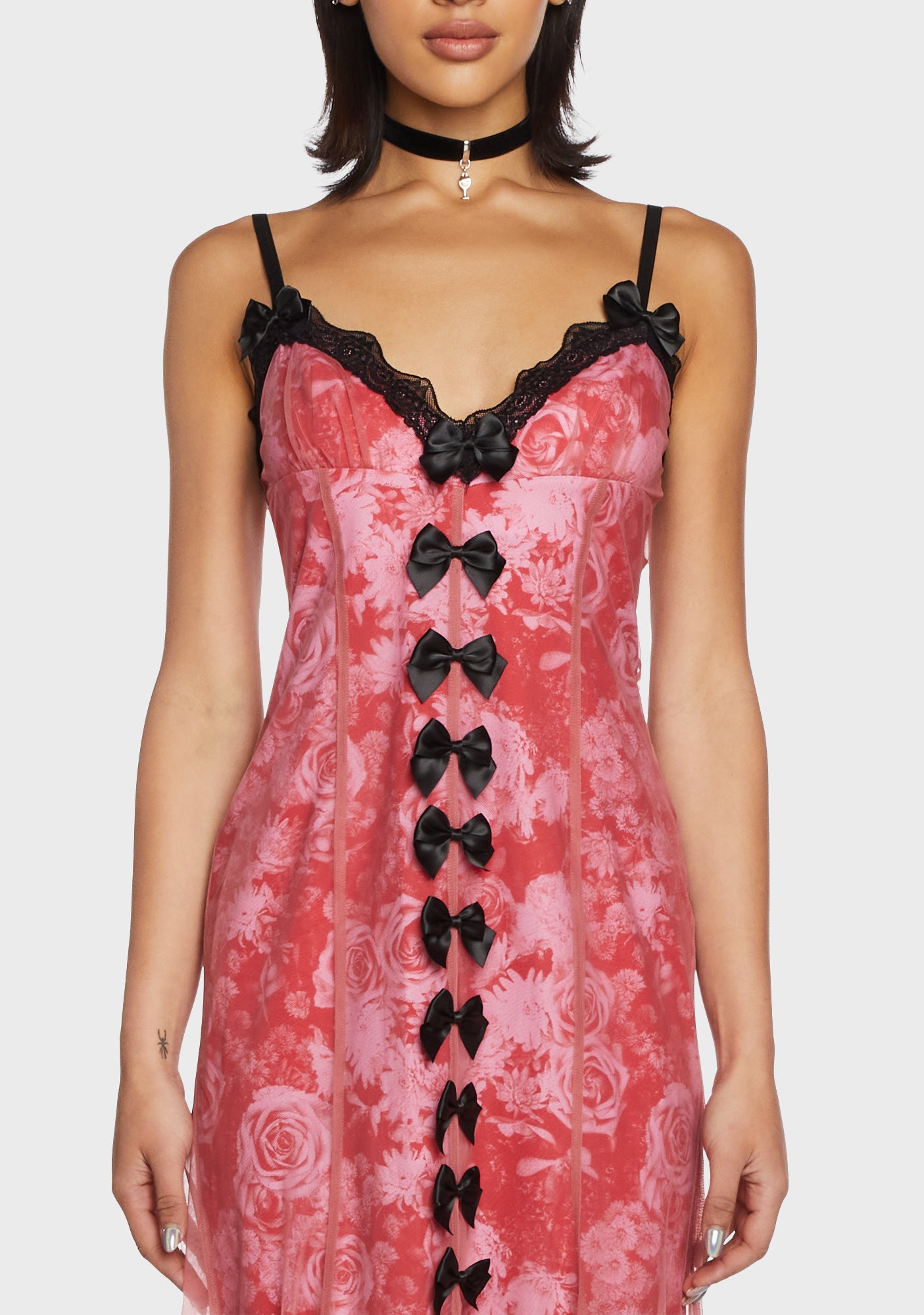 Paper dolls botanist pink floral lace dress online