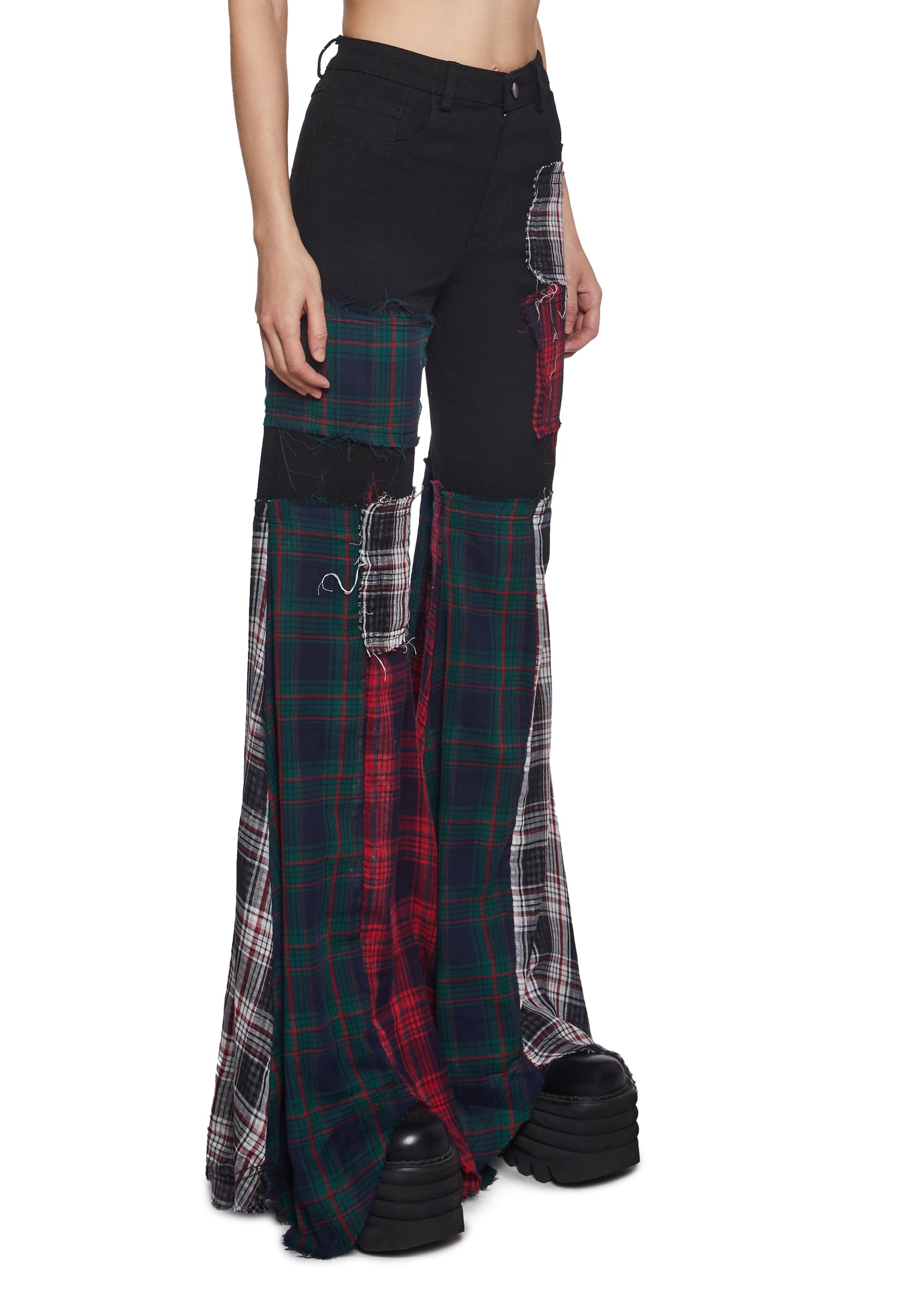 three|plaid