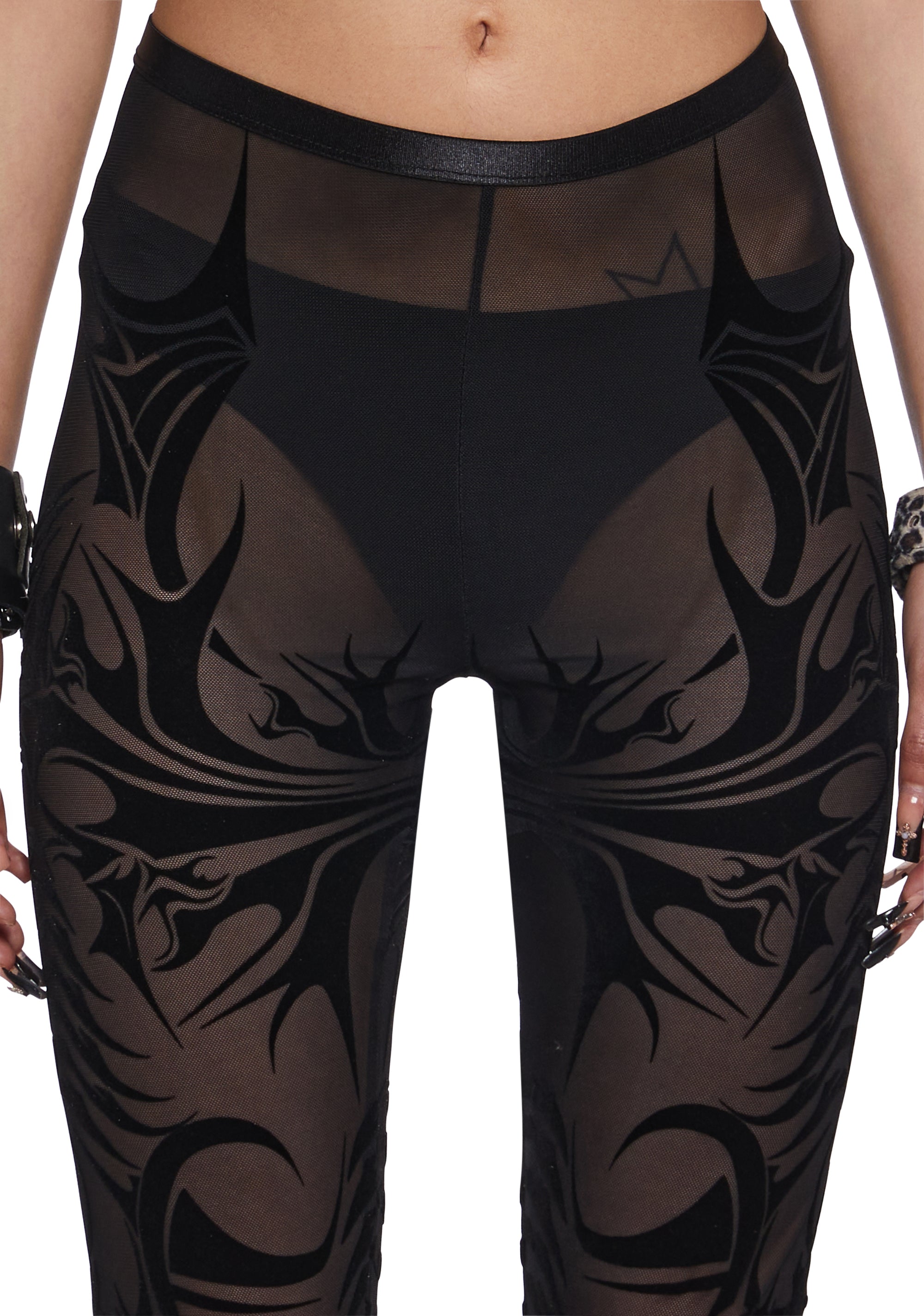 Ill Fated Love Mesh Leggings