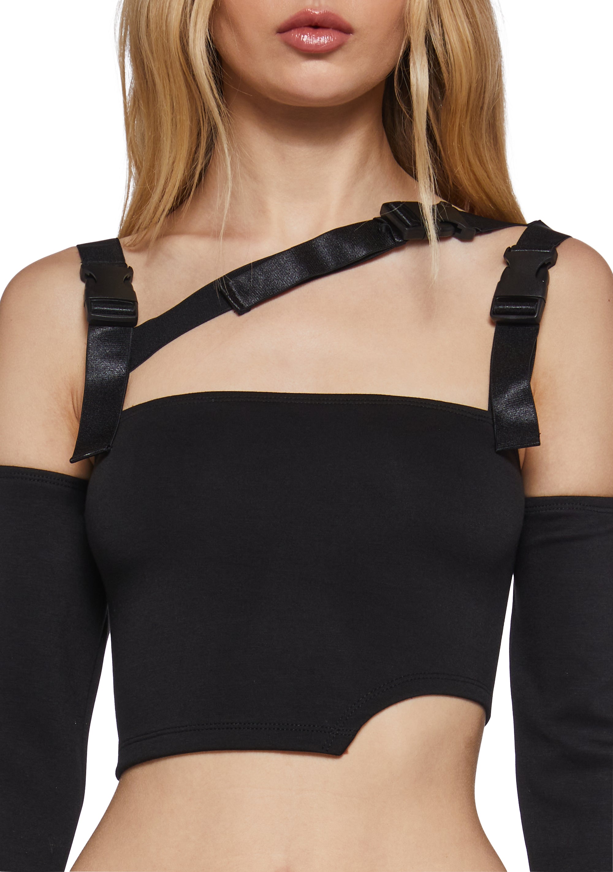 新品タグ付き　melt the lady arm bone tops black MELT THE LADY arm bone tops black - メルカリ