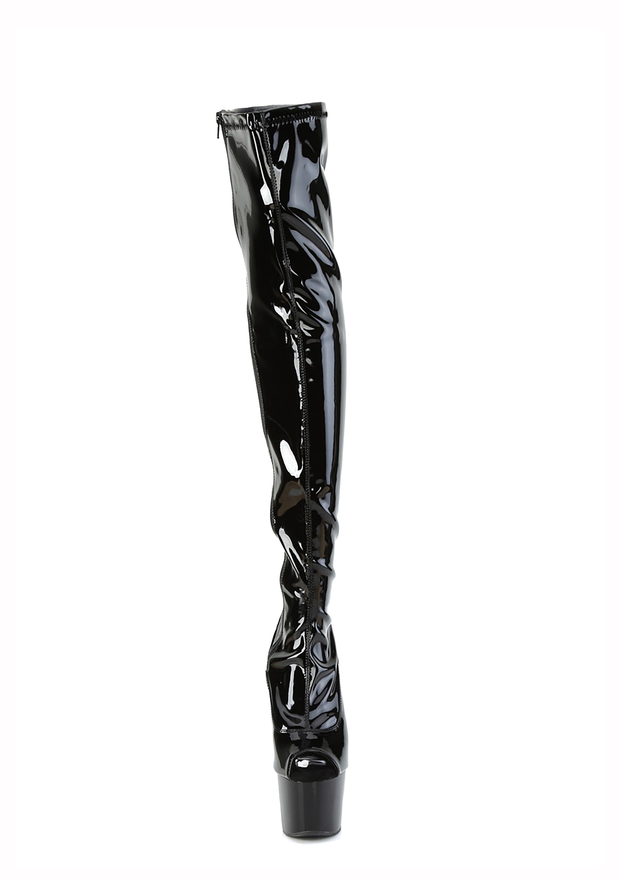 Adore-3011 Platform Thigh High Boots-Black – Dolls Kill