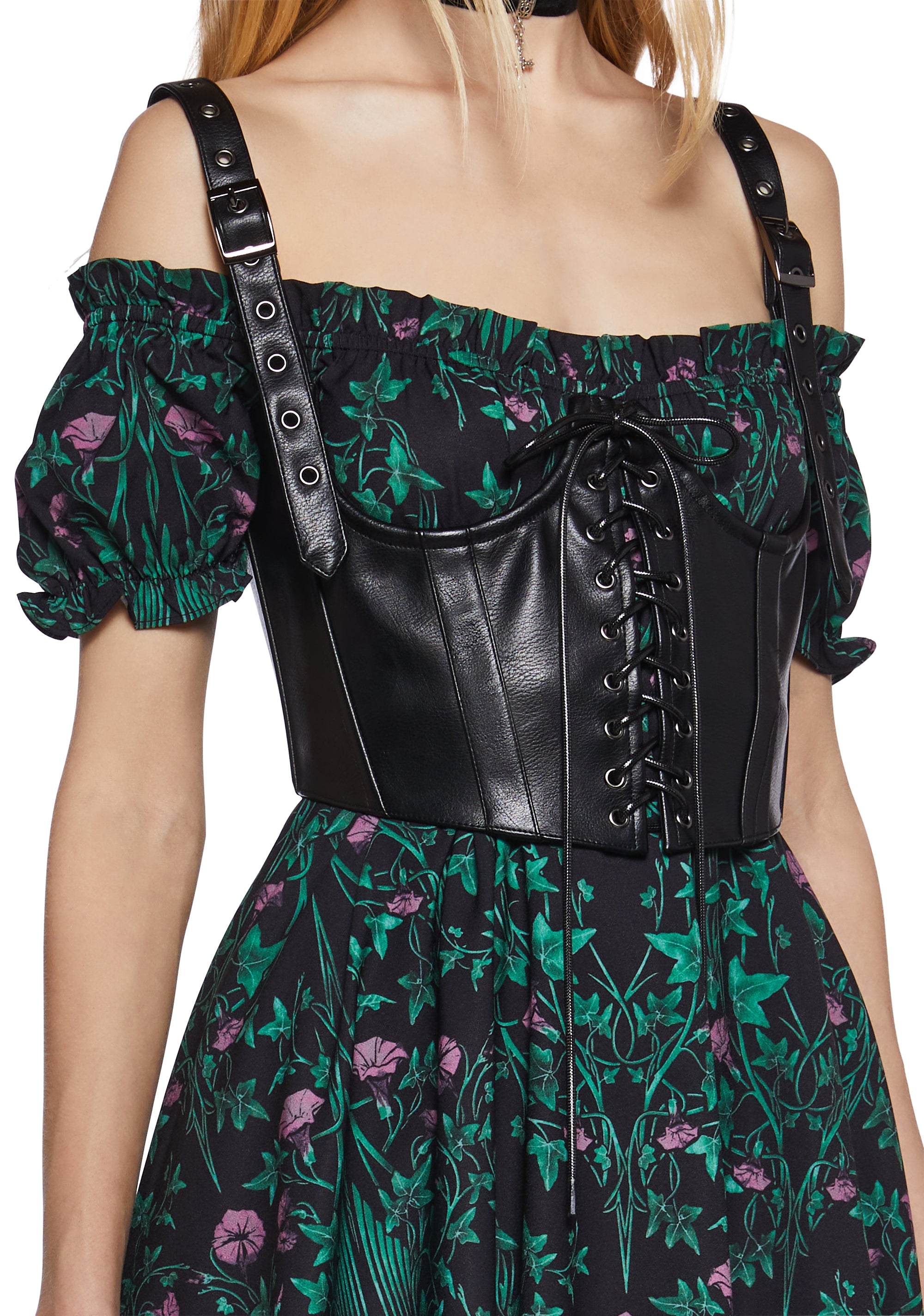 ivy corset mini dress White Mini Ivy Dress