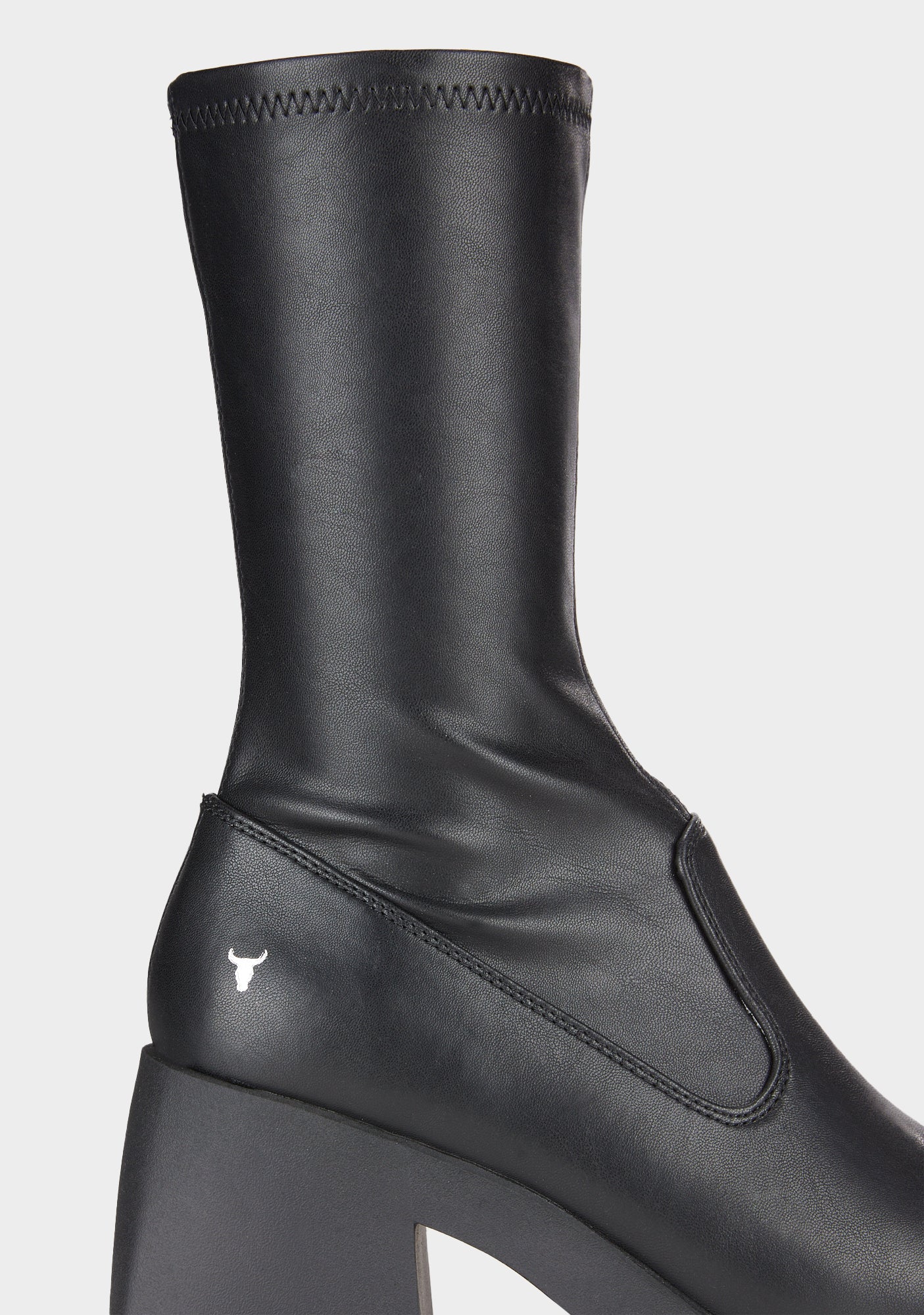Baddest Black Sock Boots