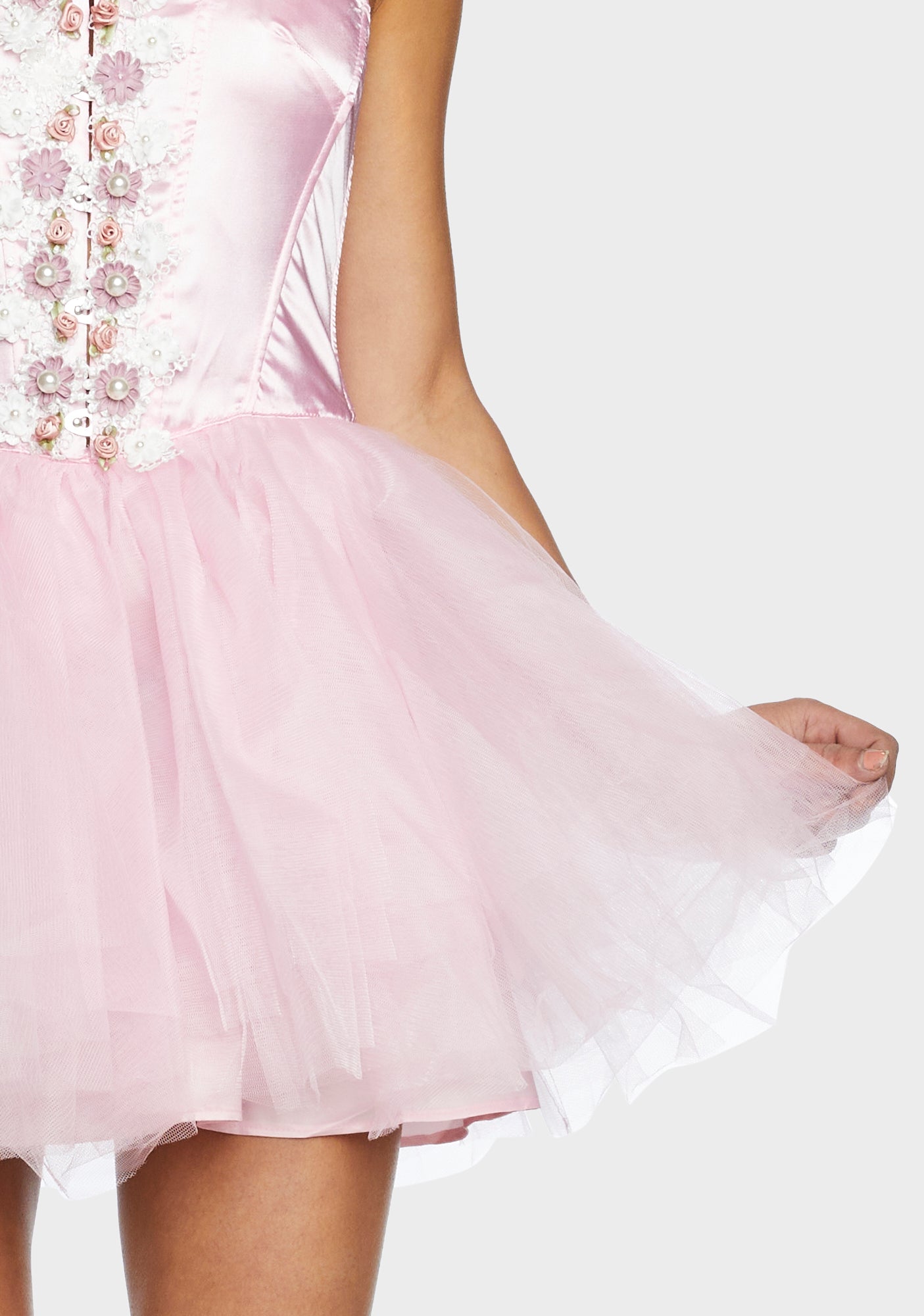 Treat ürself tulle bustier pink ビスチェ Treat ürself tulle bustier pink ビスチェ treat ürself tulle