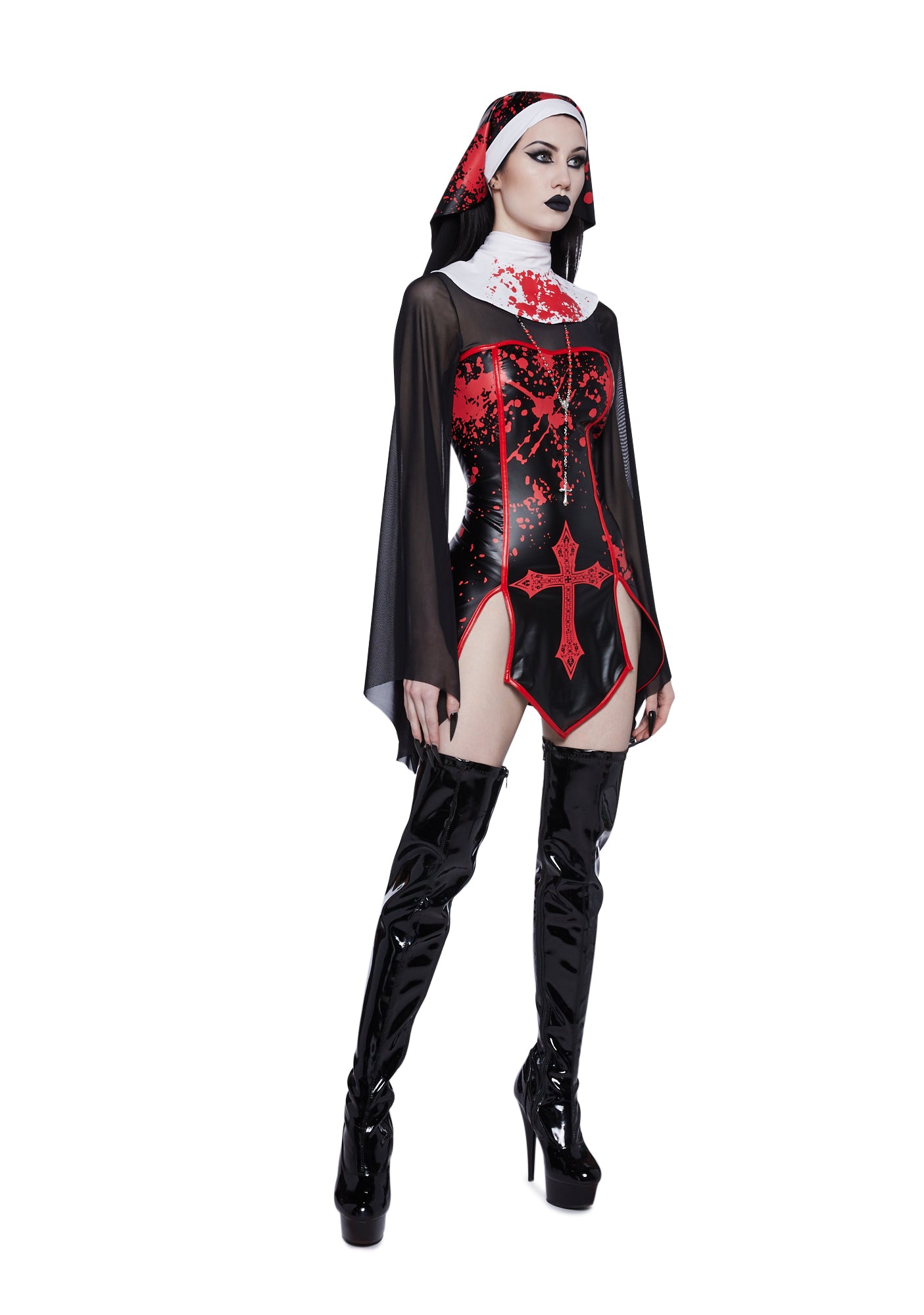 red nun dress Redemptorist nuns