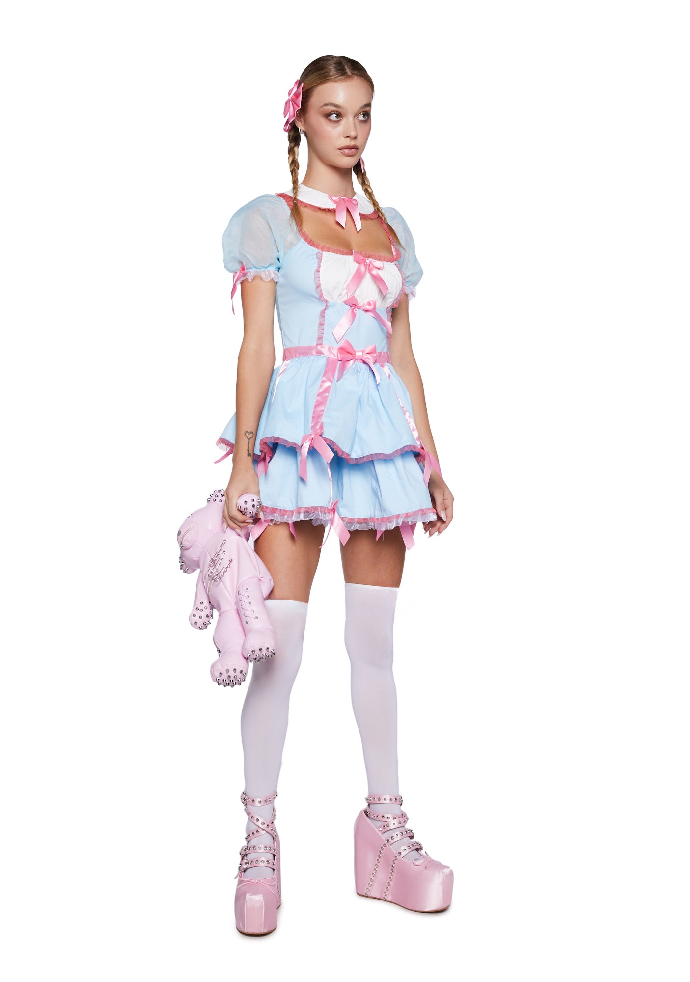 Trickz N Treatz Kawaii Doll Costume Blue/Pink Dolls Kill