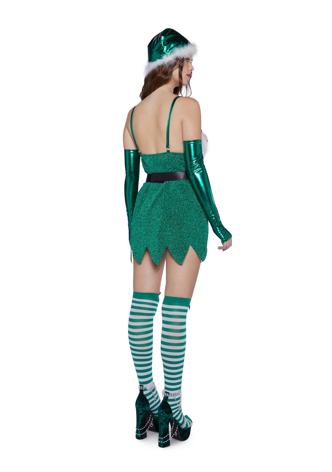 Trickz N' Treatz Sparkly Elf Costume Set