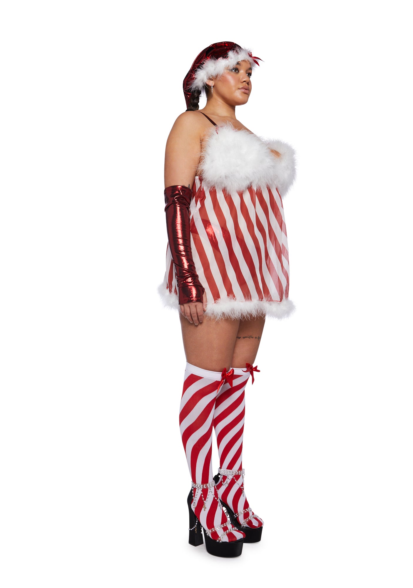 Plus Santa's Helper Costume Set