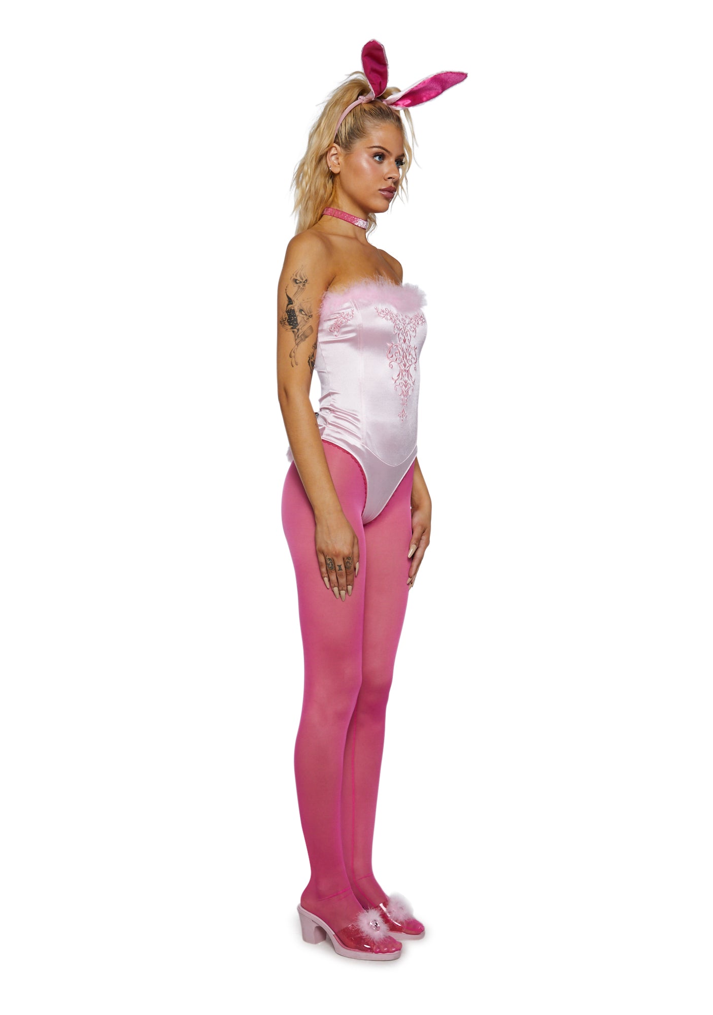 Legally Blonde Bunny Movie Sexy Womens Halloween Costume - Pink Dolls Kill Legally Blonde Bunny Movie Sexy Womens Halloween Costume - Pink Dolls Kill