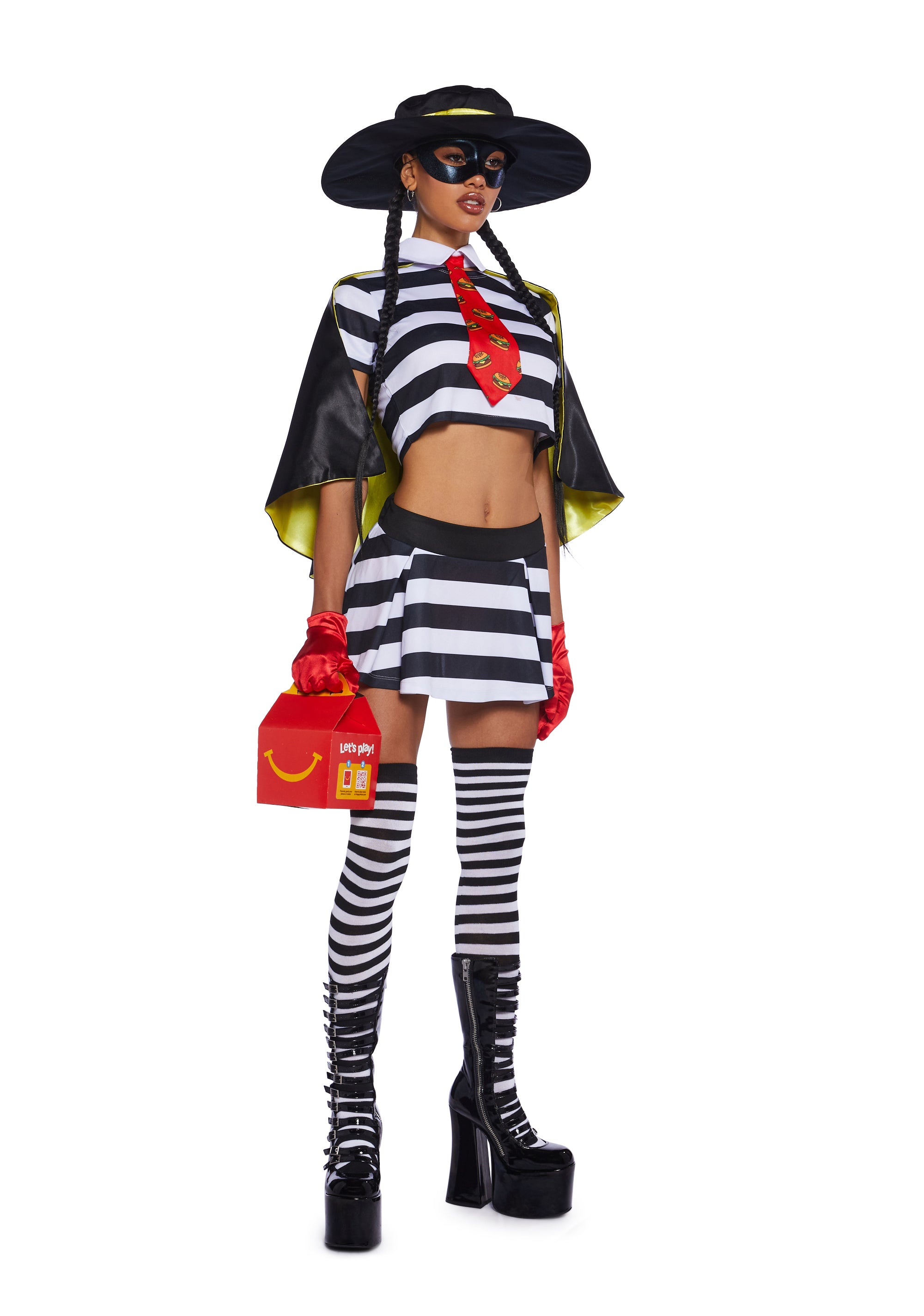 Burger Bandit Costume Set