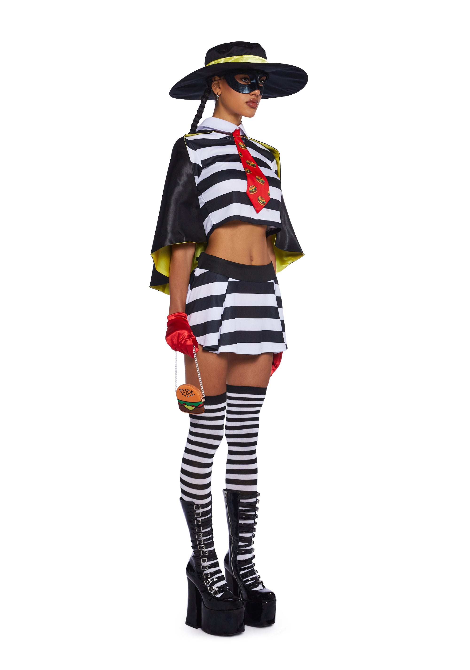 Burger Bandit Costume Set