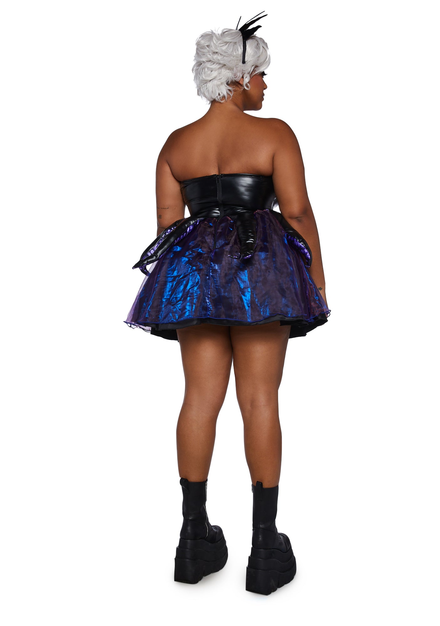 Plus Size Ursula Little Mermaid Ariel Sea Witch Sexy Womens