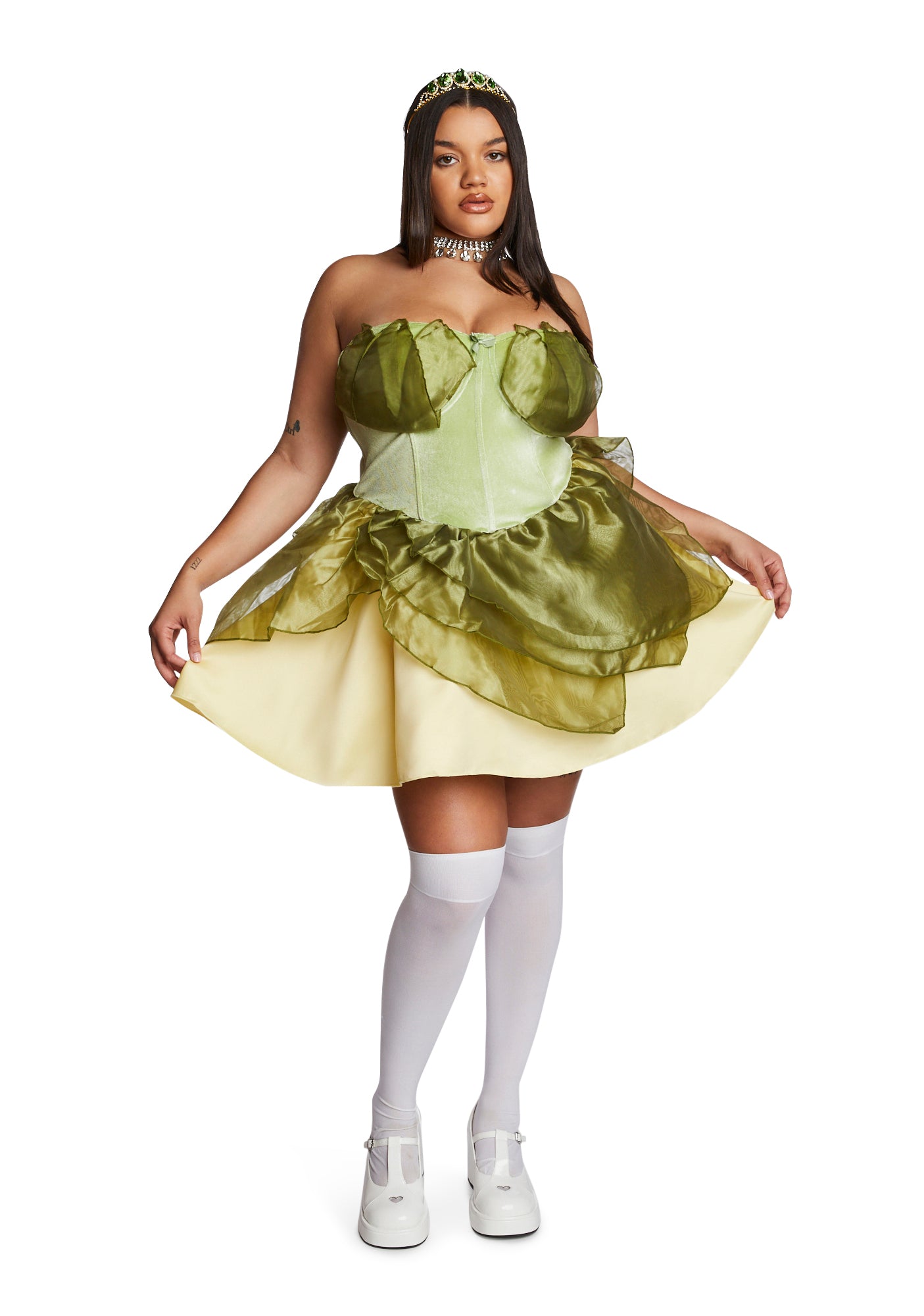 Sexy princess tiana costume cheap