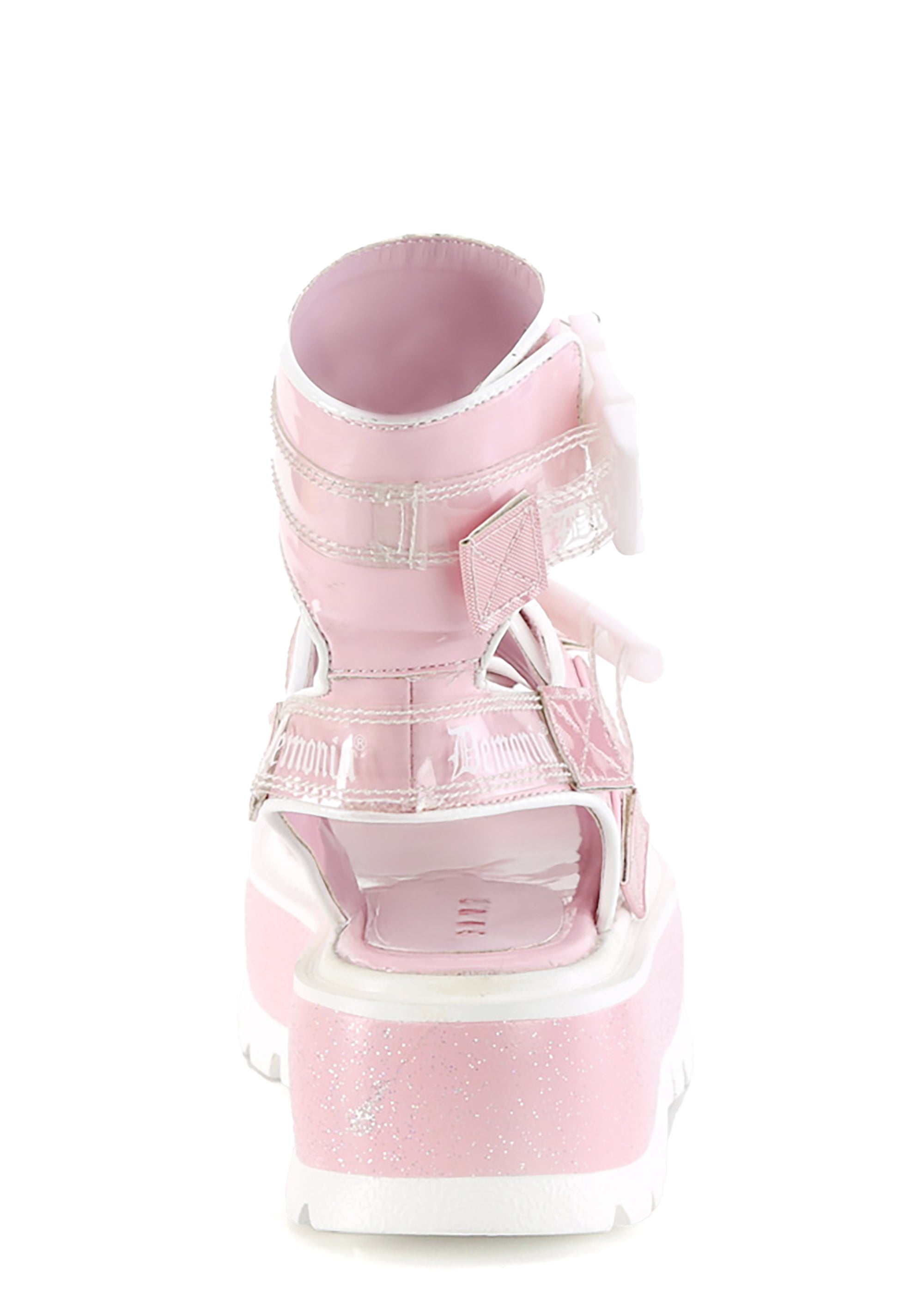 Baby Pink Slacker-15B Platform Sandals