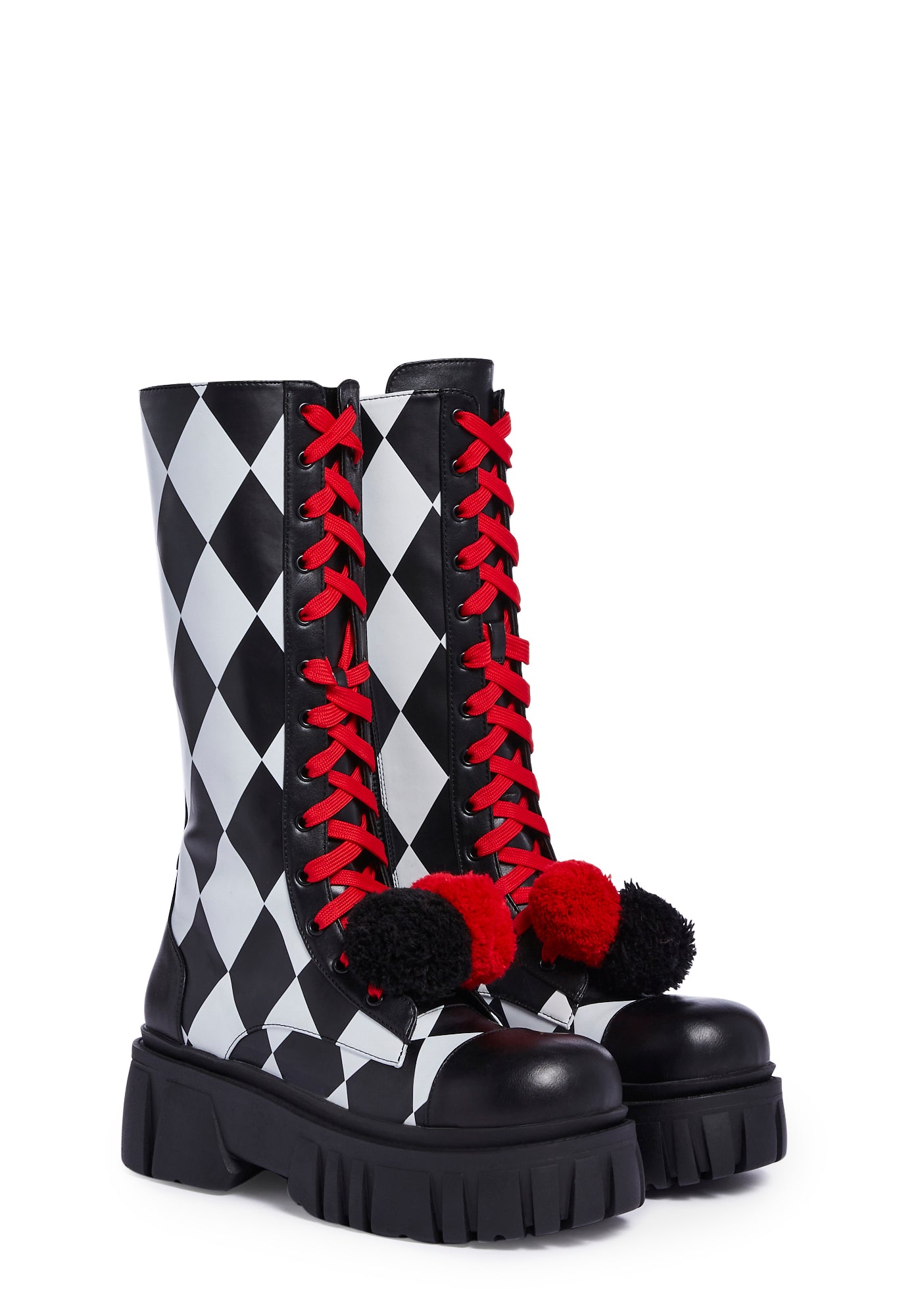 Clown Antics Platform Boots