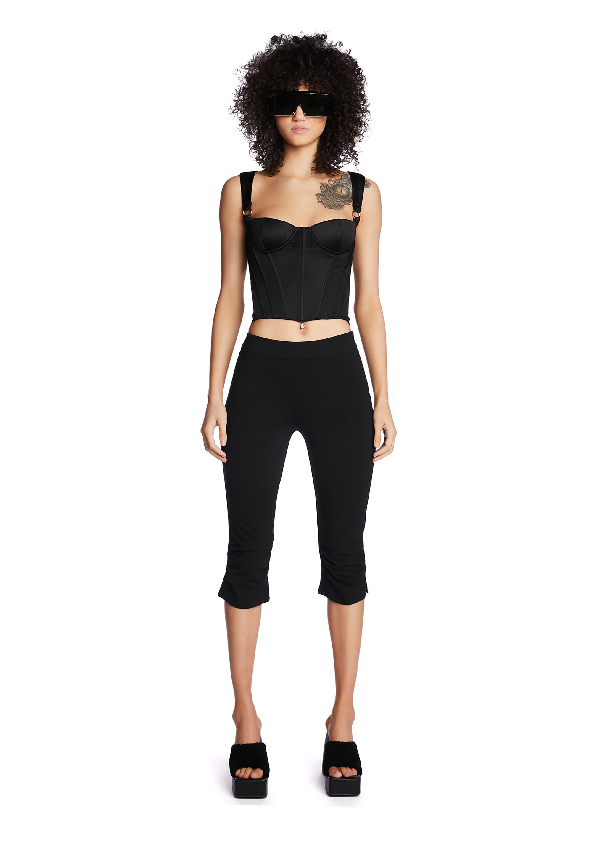 With Or Without You Capri Pants - alternate