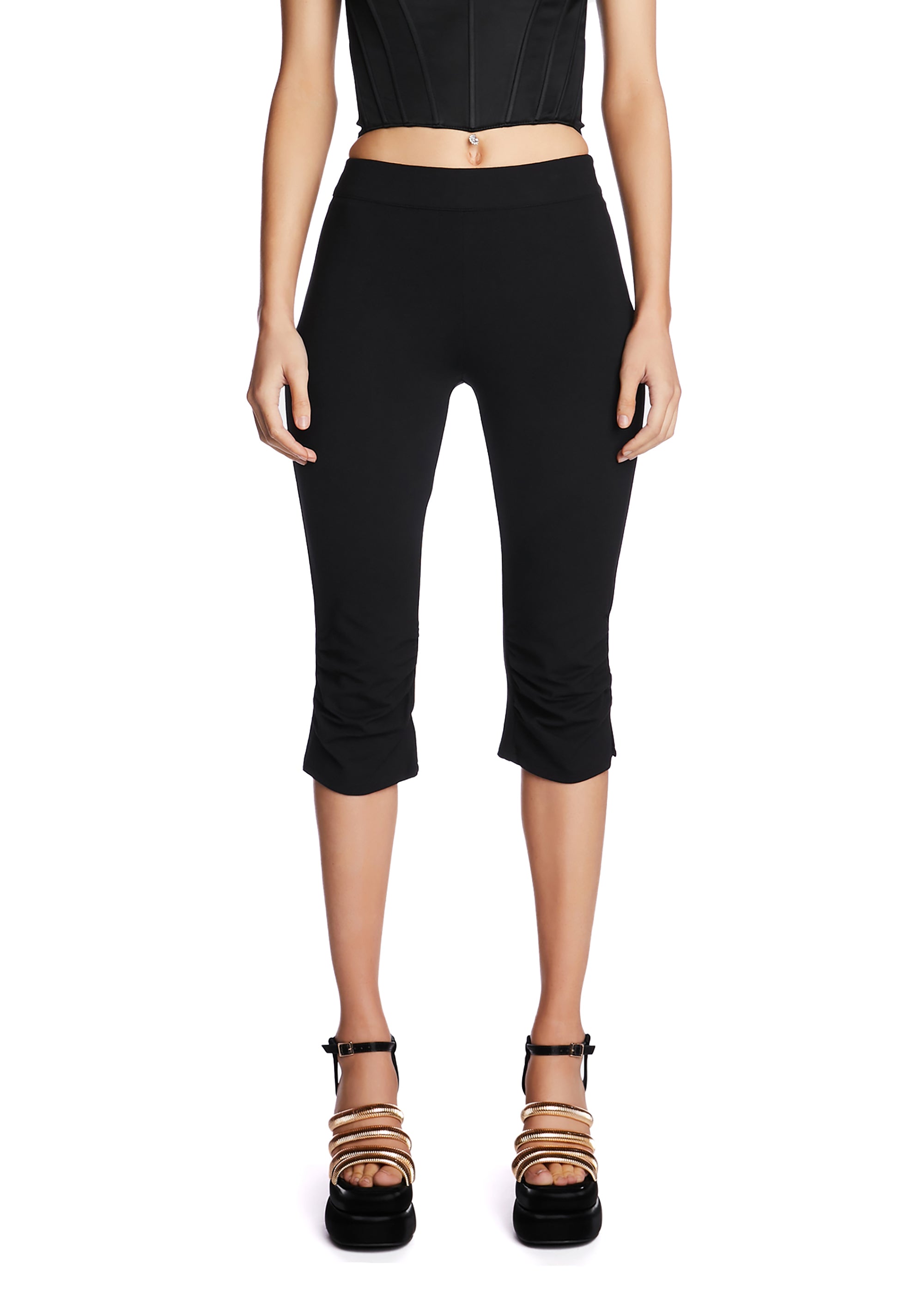 With Or Without You Capri Pants