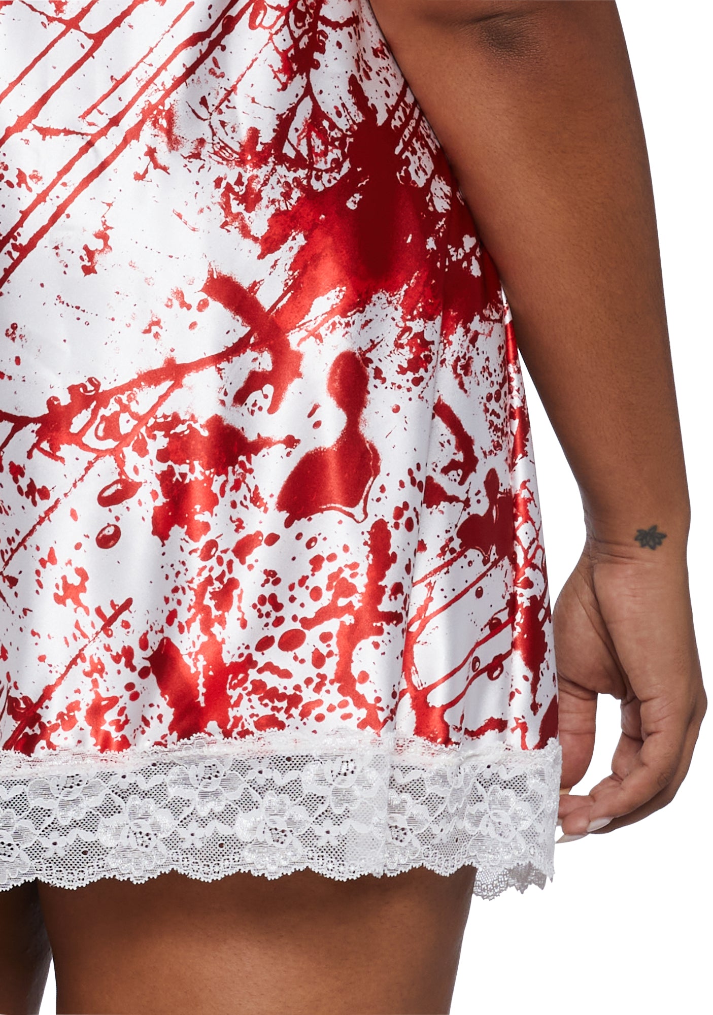 Plus Scream Queen Slip Dress