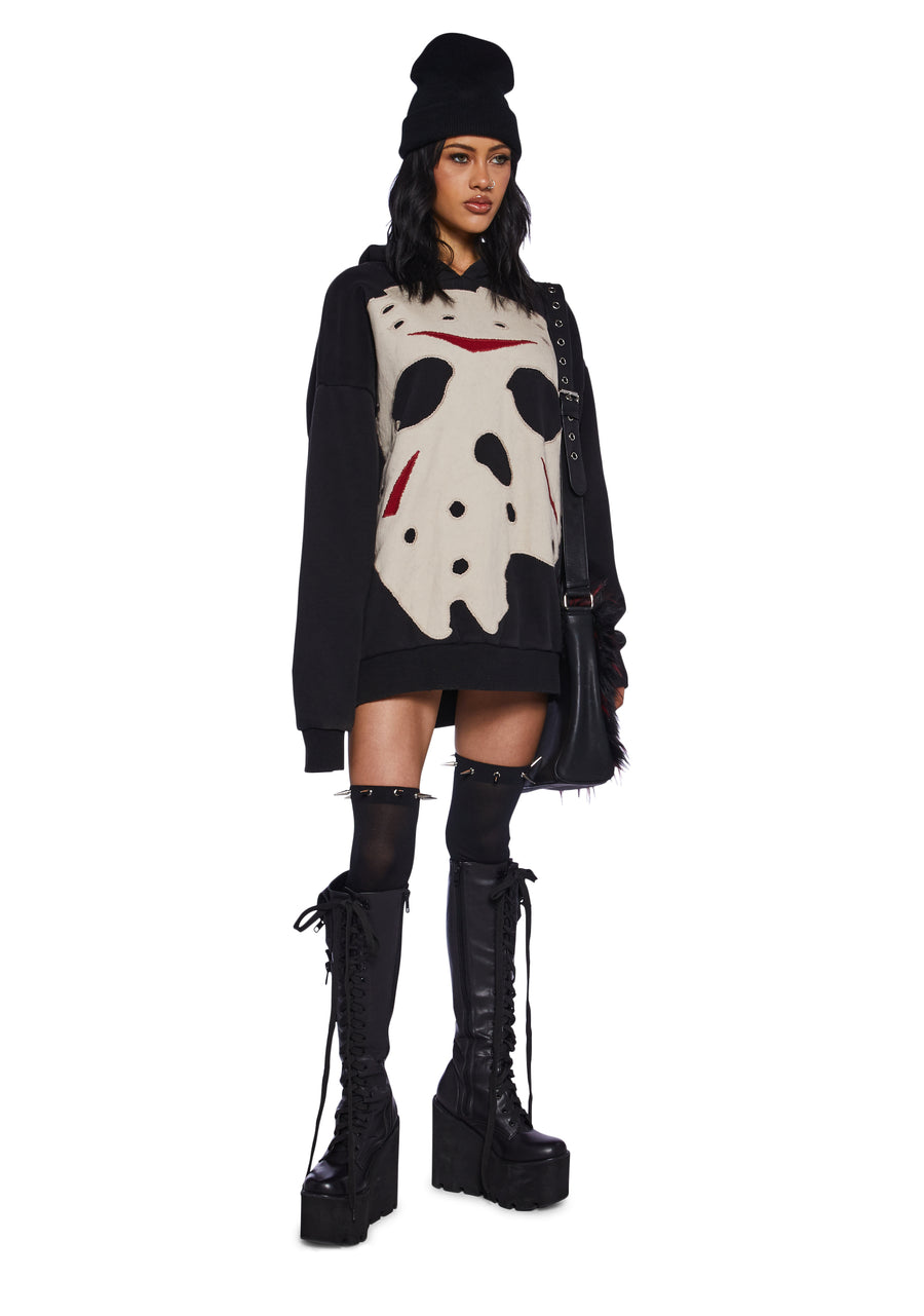 Vile Voorhees Oversized Hoodie - alternate