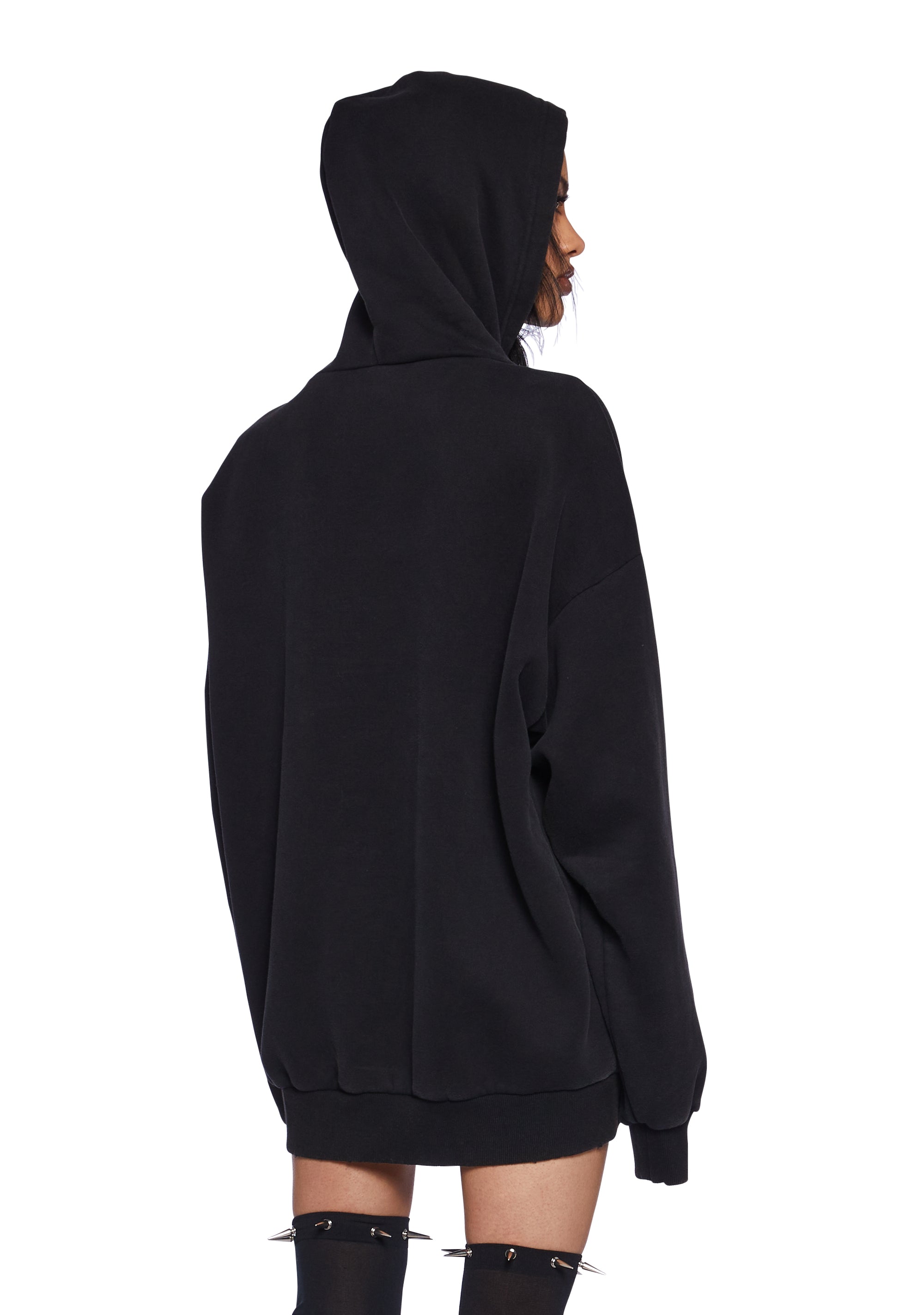 若者に人気のブランド Kill Dolls x Hoodie Oversized Applique Mask Jason Horror WB トップス