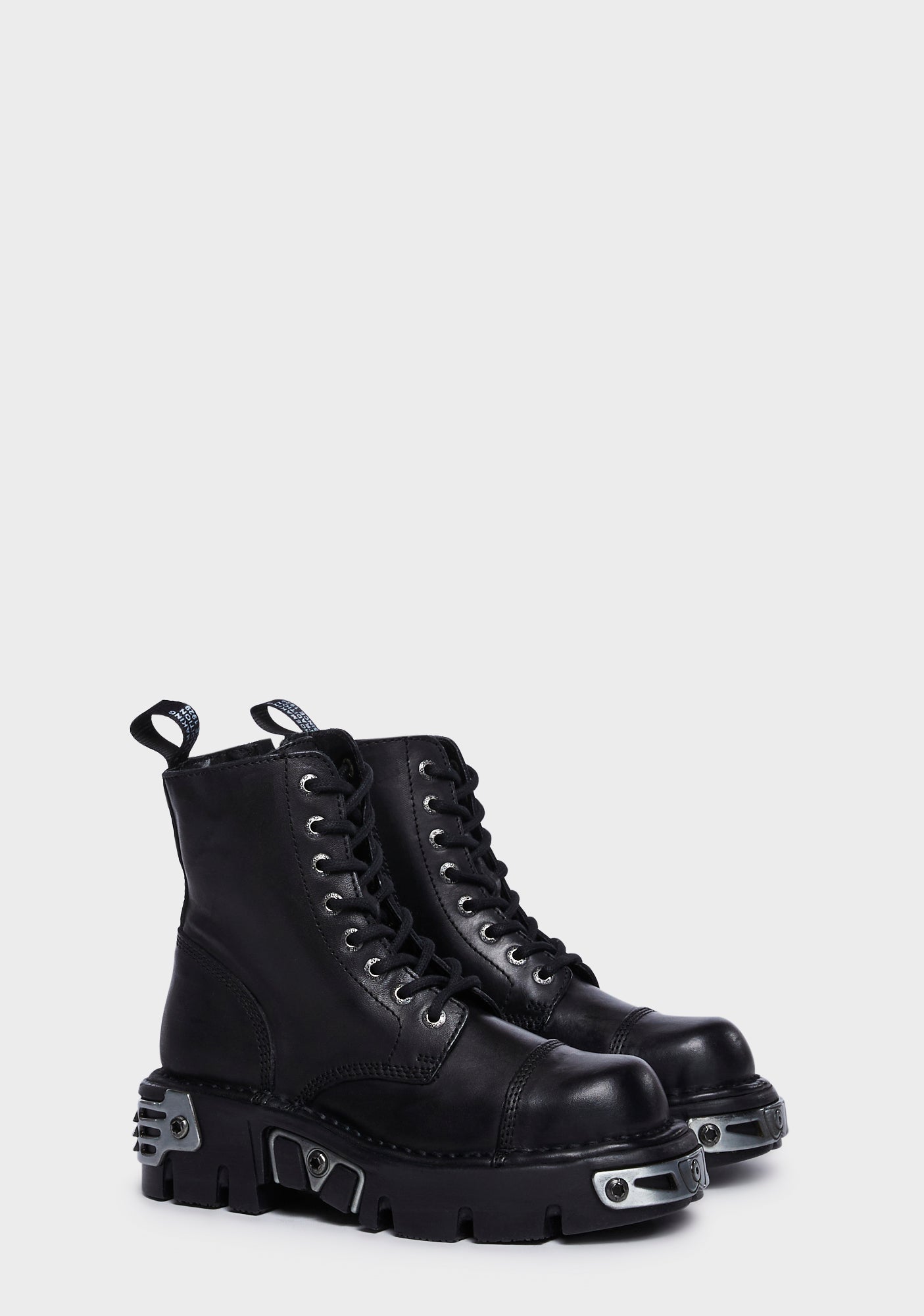 New rock combat boots store