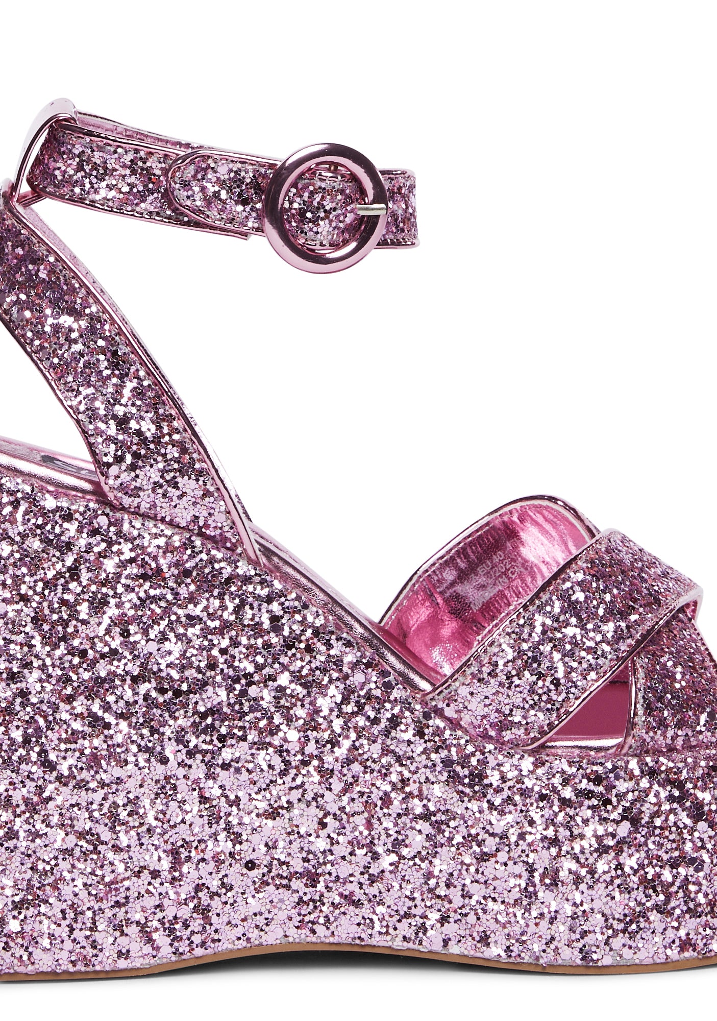 Sparkly wedge shoes deals