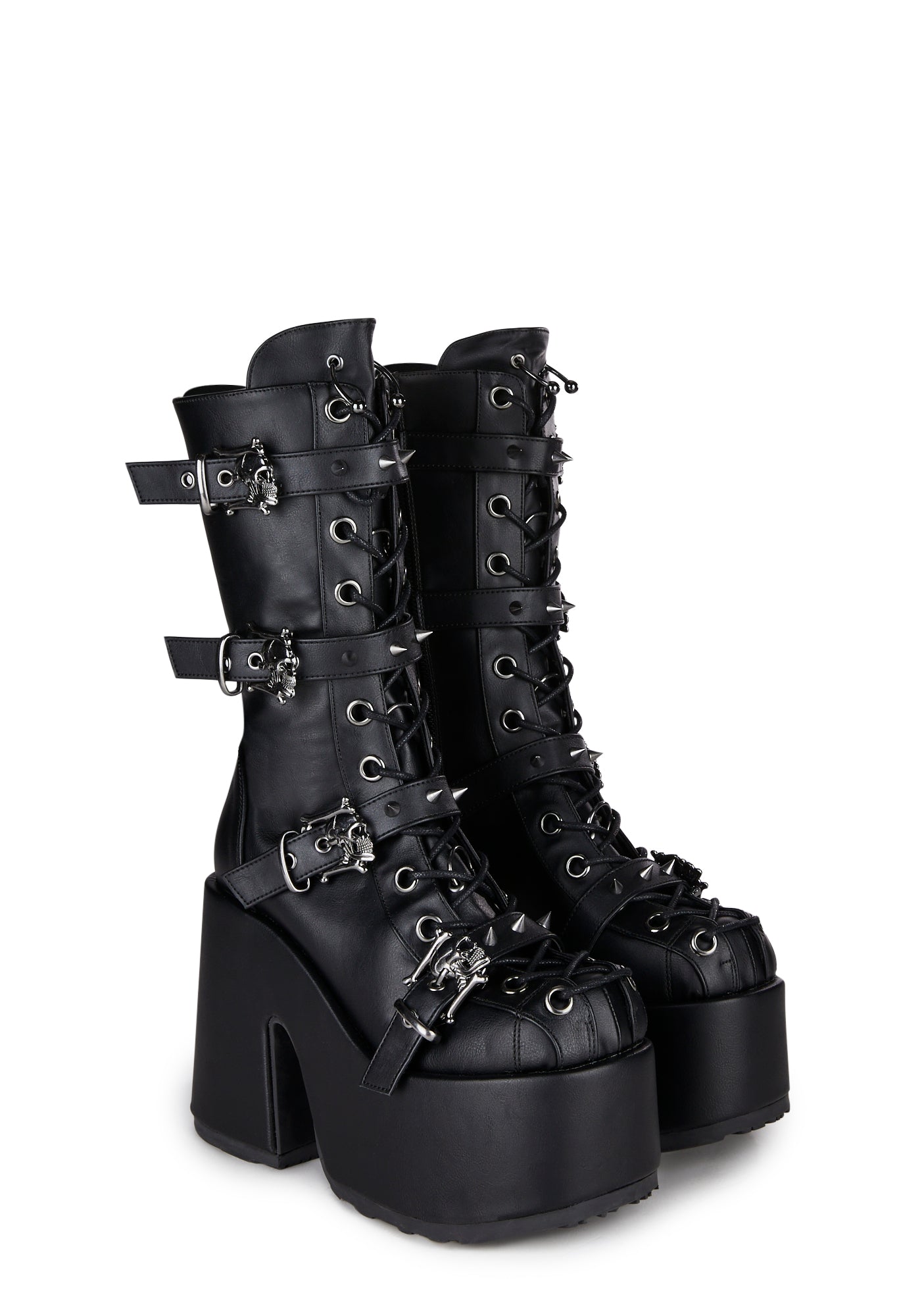 Camel-155 Platform Boots