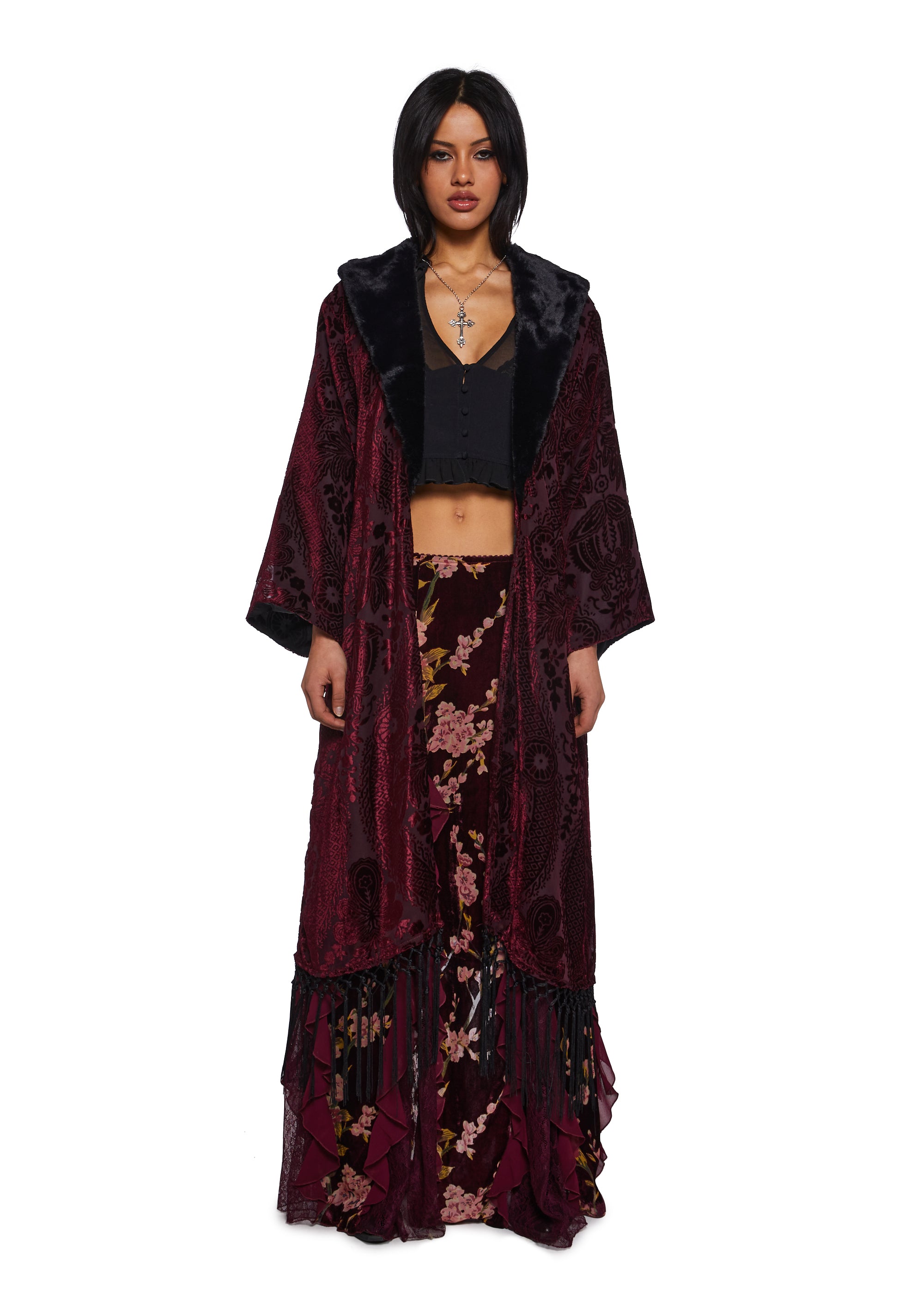 Vintage Romance Velvet Duster Current Mood,New Products : American Fashion Style Bags On Sale