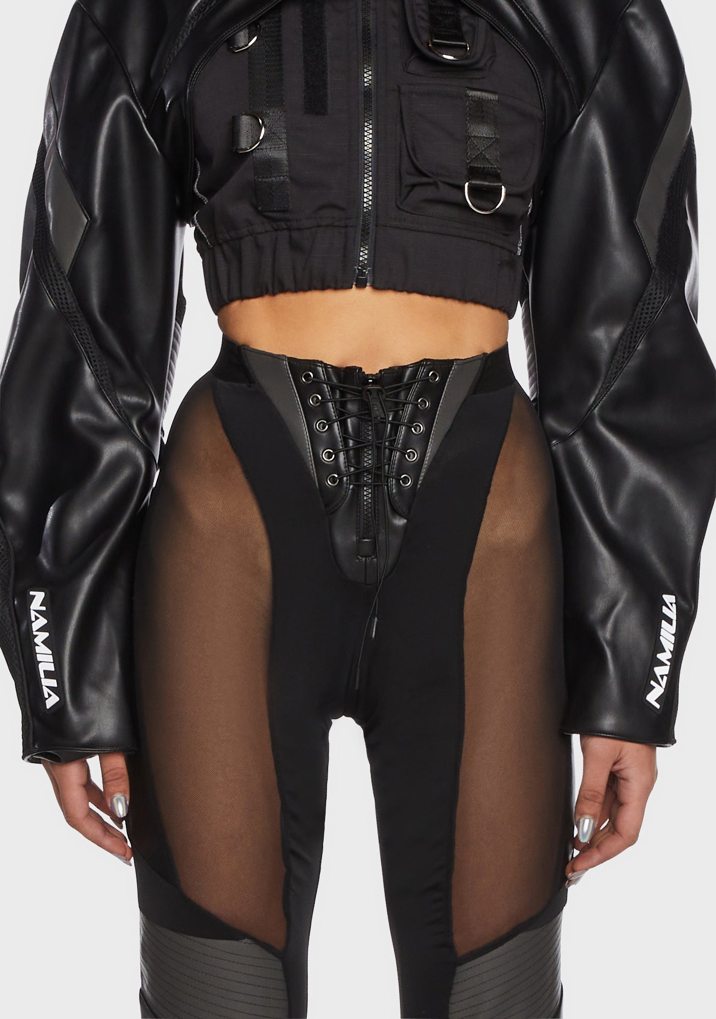 Namilia Shrug Moto Jacket - Black – Dolls Kill
