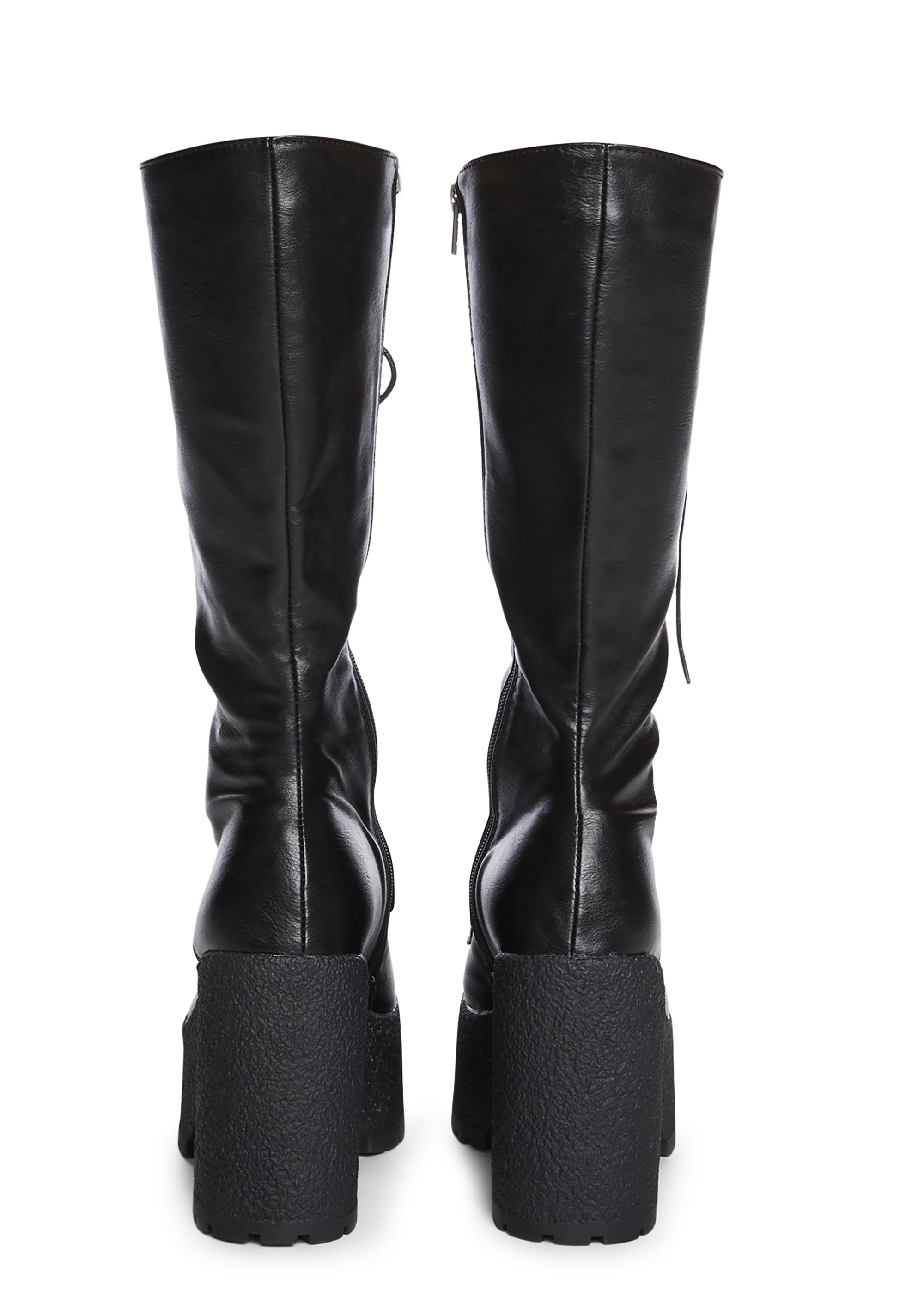 Siren Chunky Platform Calf Boots