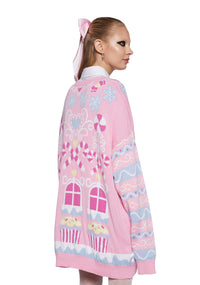 Chitter N' Chatter Oversized Sweater