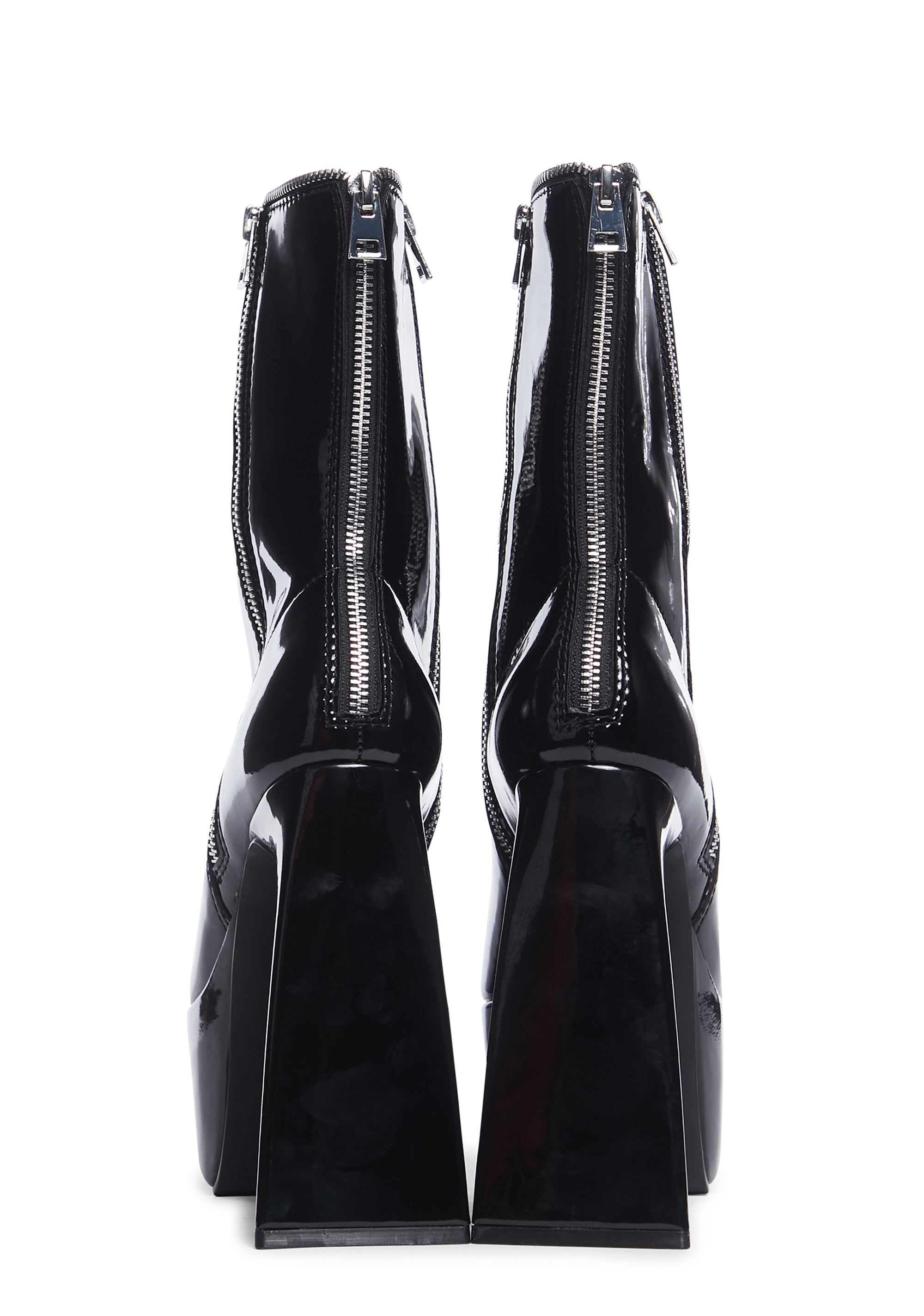 Future Trippin' Patent Ankle Boots