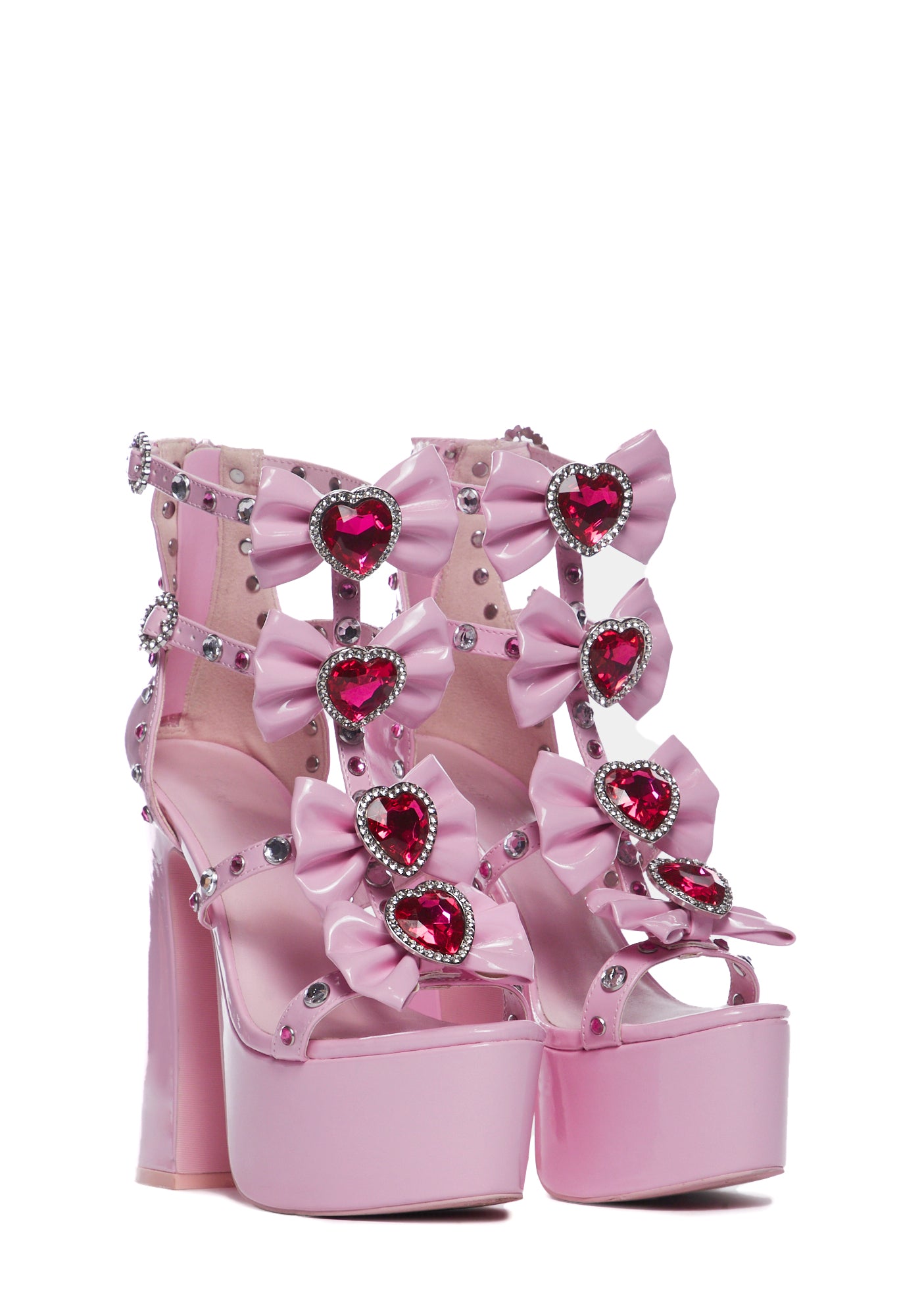 Buy Me Jewels Platform Heels