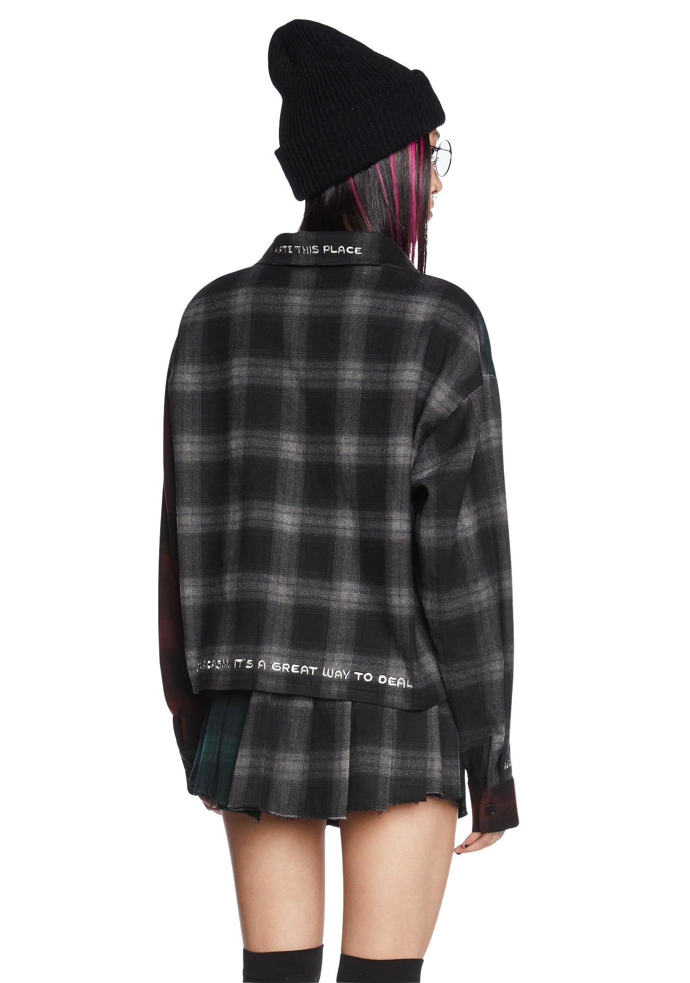 90s Cynic Plaid Shirt