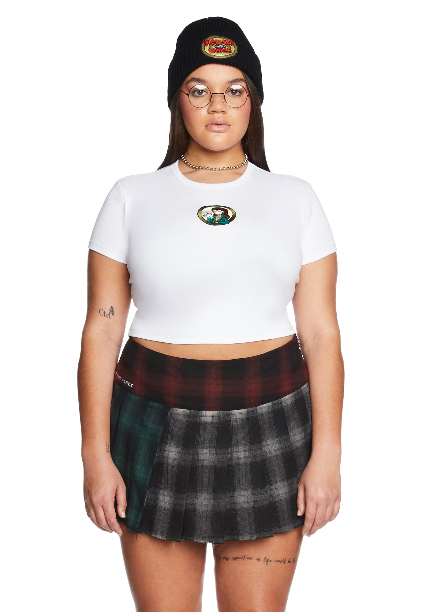 Plus True Radical Baby Tee Dolls Kill x Daria,New Products : American Fashion Style Bags On Sale