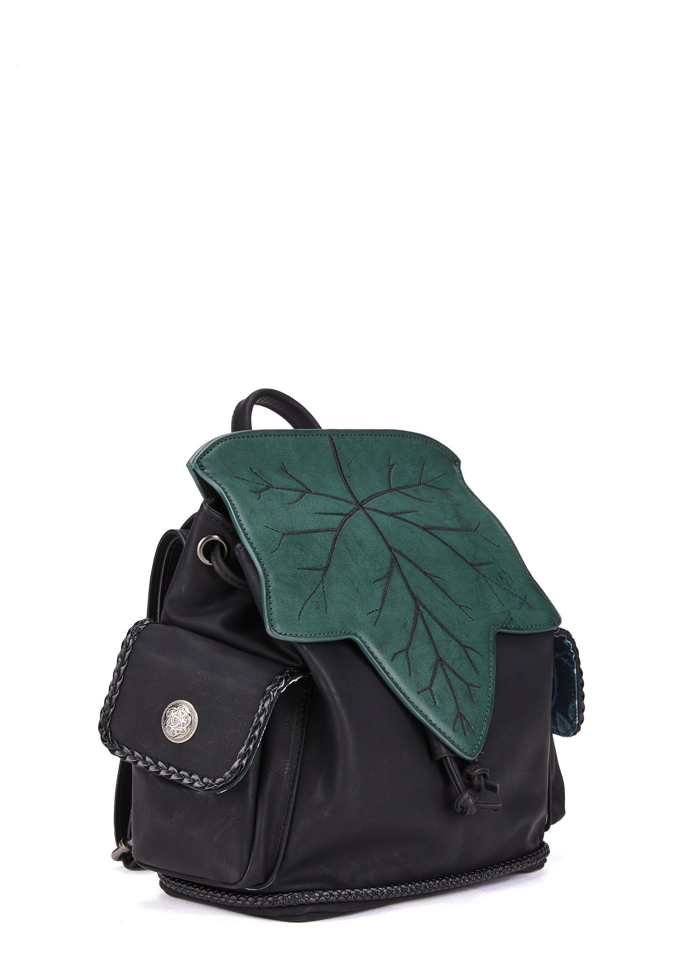 Widow Vegan Leather Leaf Backpack