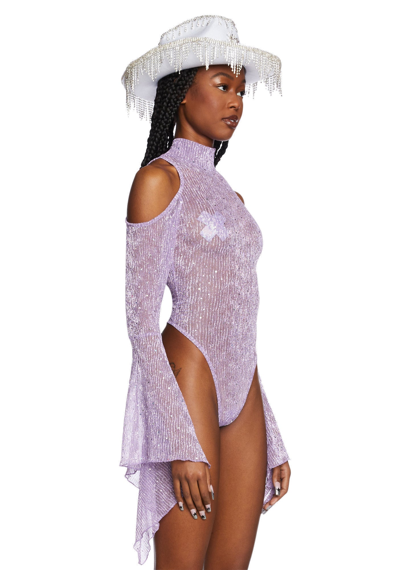 Sequin bodysuit sales