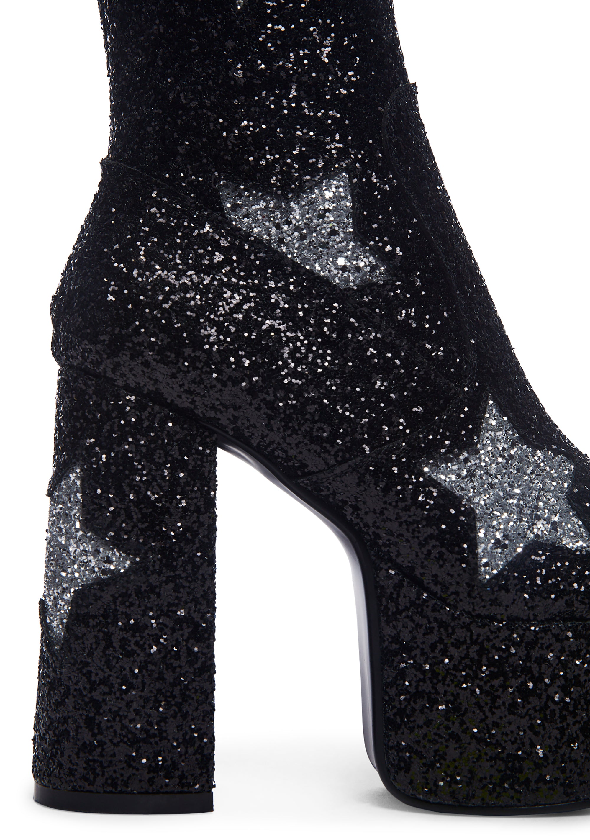 Dolls kill glitter boots discount