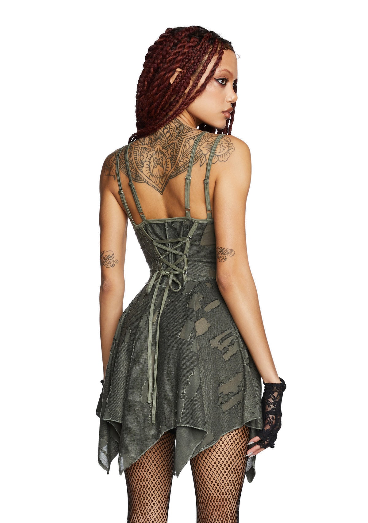 four|dark green