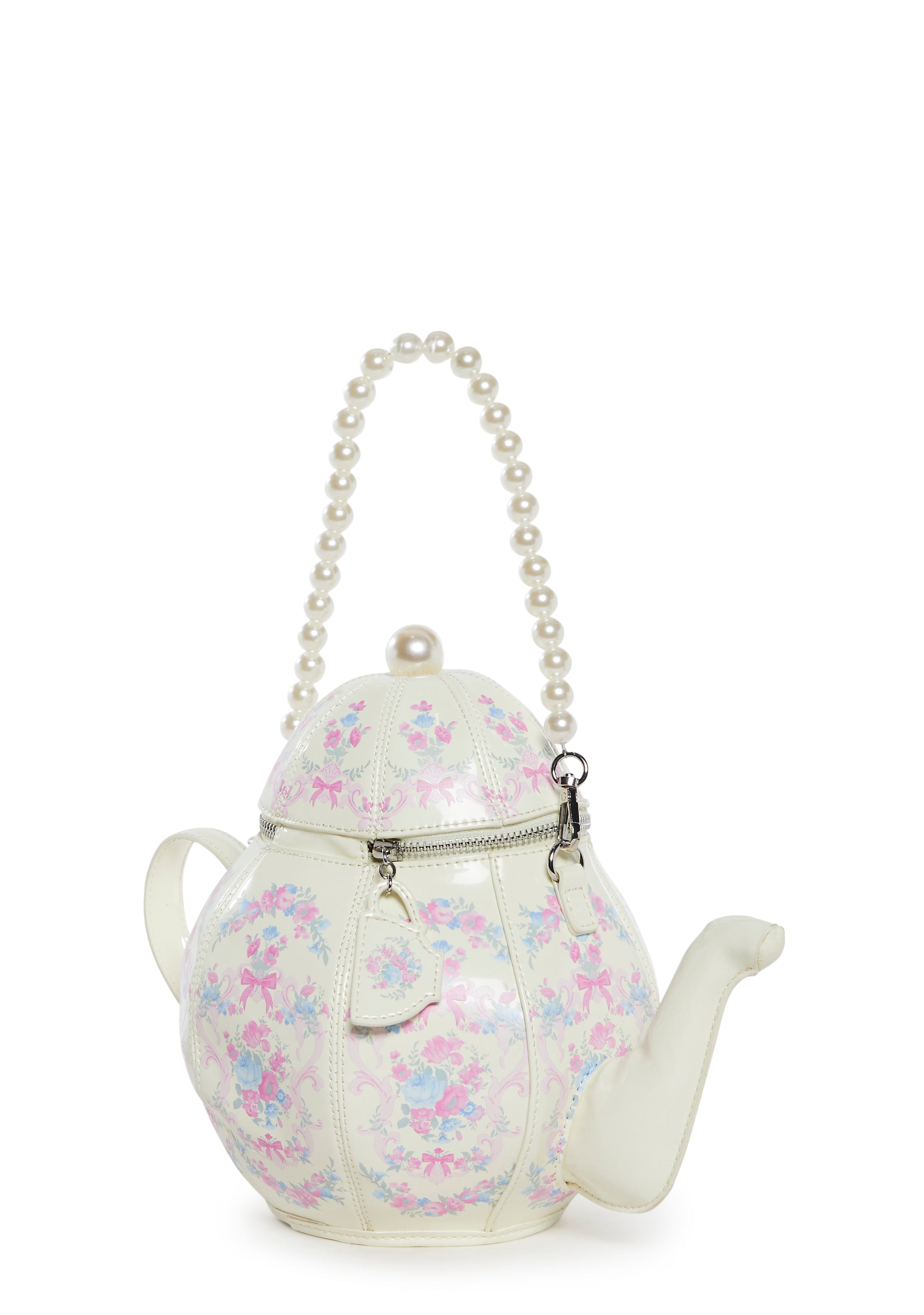 Tea Society Handbag - White
