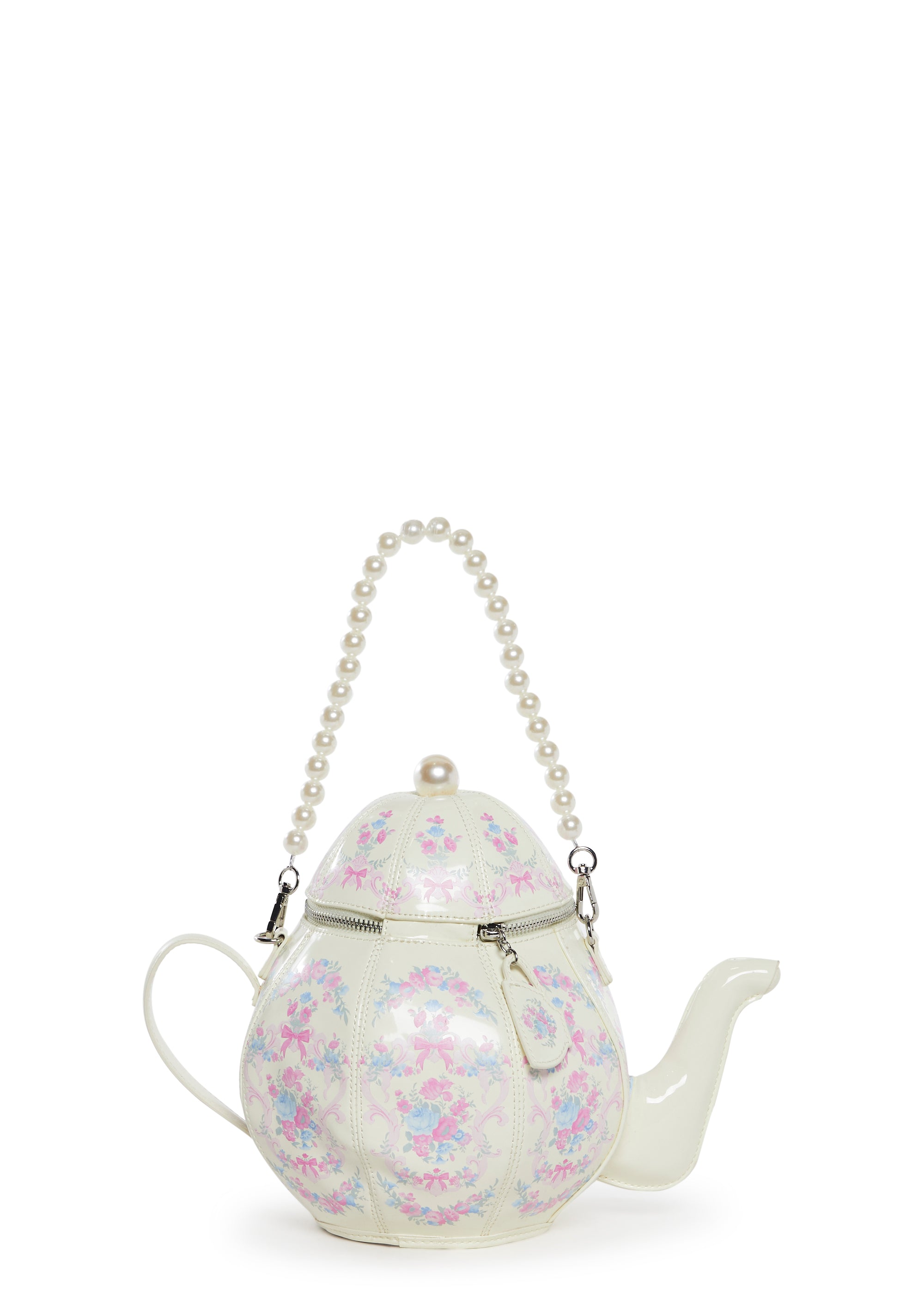 Tea Society Handbag - White