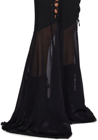 Wandering Mind Lace-Up Pants